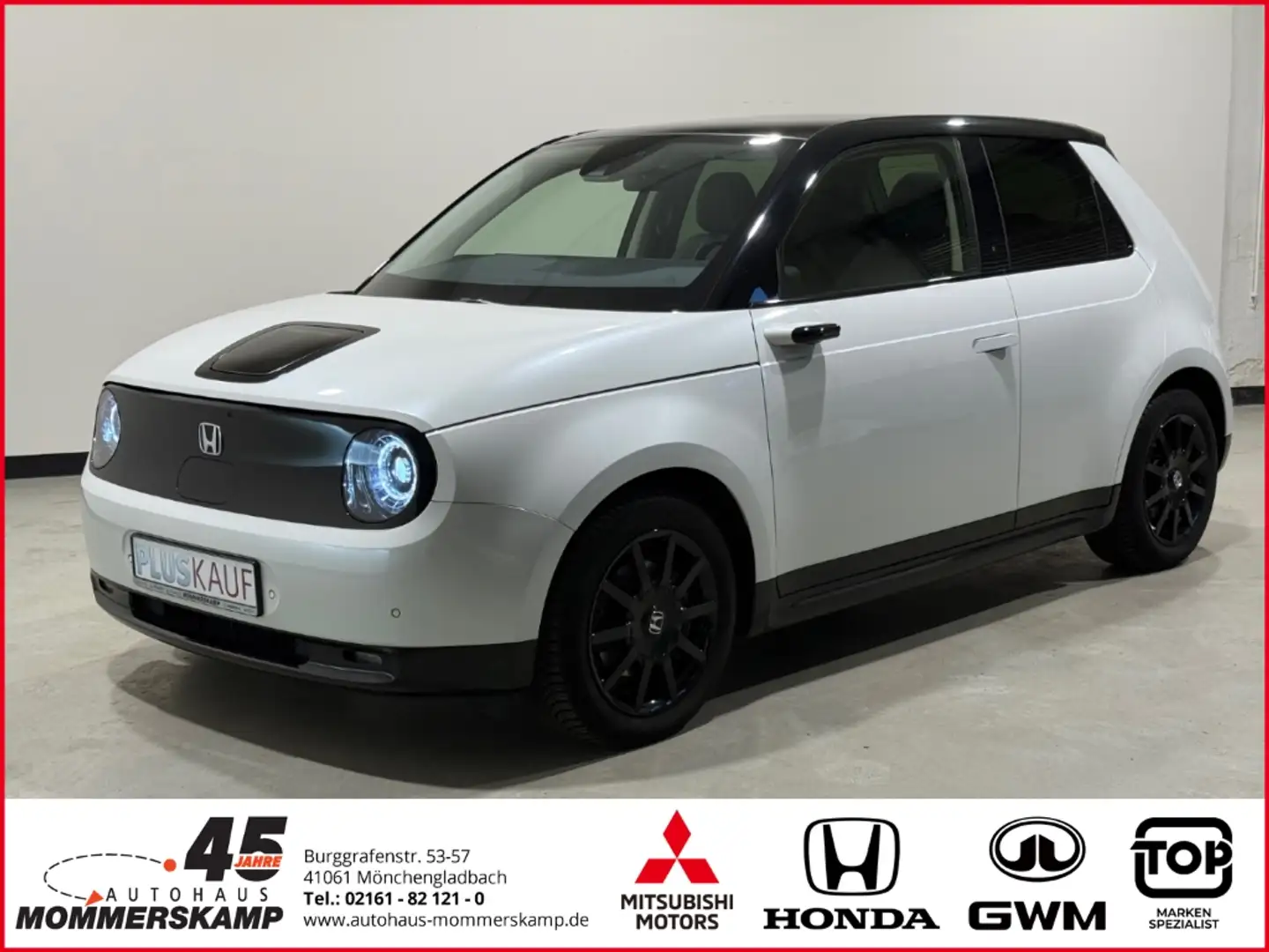 Honda e Panorama+SitzHZG+Keyless+Lederlenkrad+PDCv+h+Klima Weiß - 1