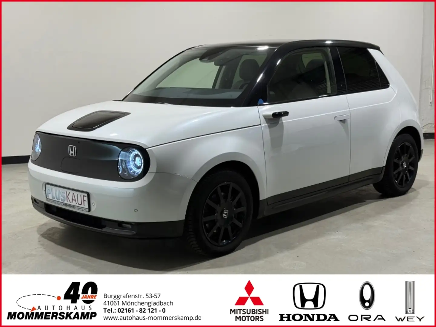 Honda e Panorama+SitzHZG+Keyless+Lederlenkrad+PDCv+h+Klima Weiß - 1