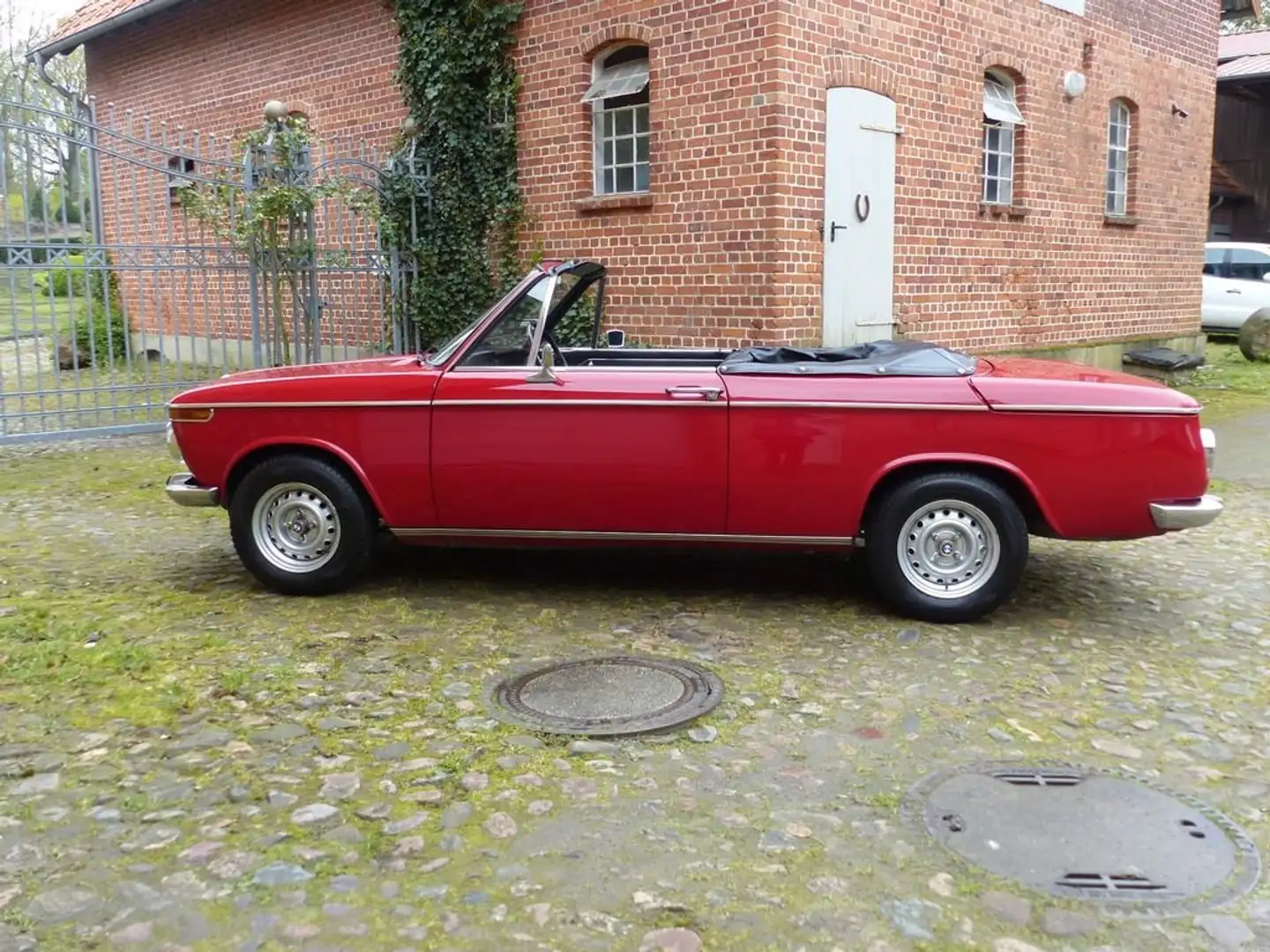 BMW 1600-2 Cabriolet (Baur) - Selten! Roşu - 2