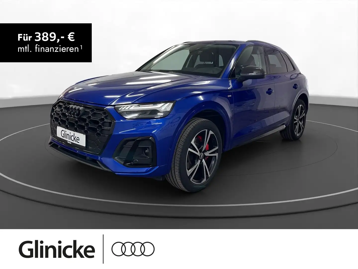 Audi Q5 40 TDI qu. edition one AHK Matrix LM 20" Navi Blau - 1