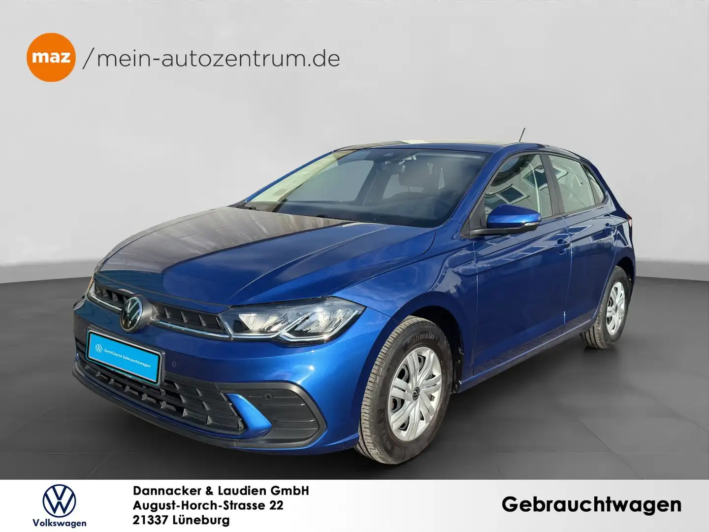Volkswagen Polo 1.0 LED PDC Sitzheizung App-Connect uvm Navi Blau - 1