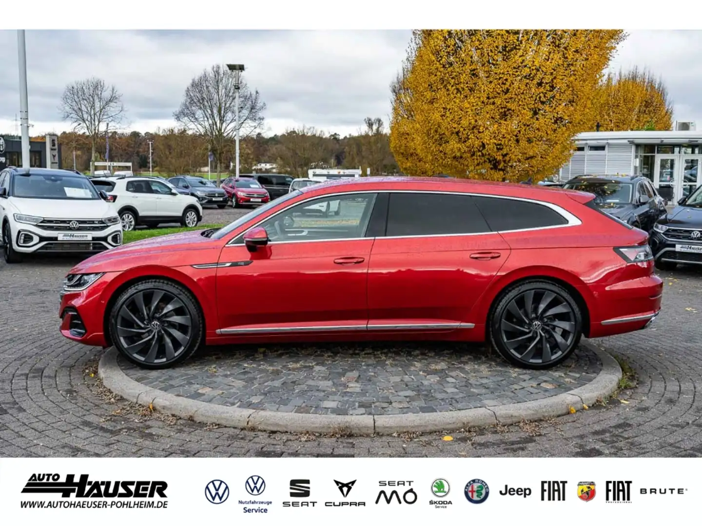 Volkswagen Arteon Shooting Brake R-Line 2.0 TDI DSG DCC STANDHZG AHK Rot - 2