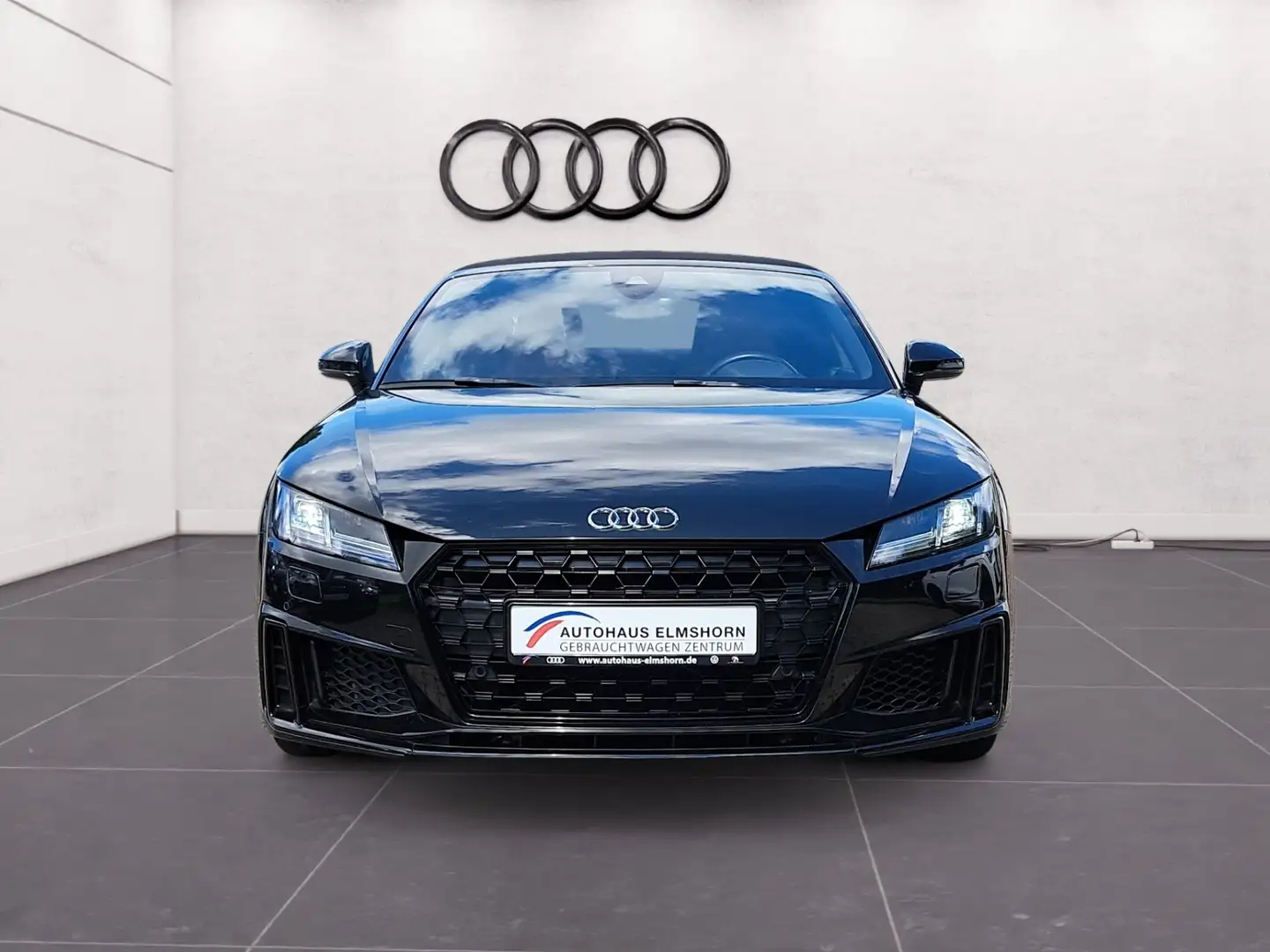 Audi TT Roadster 45 TFSI S tronic NAV B&O 20" LED KAM GRA Schwarz - 2