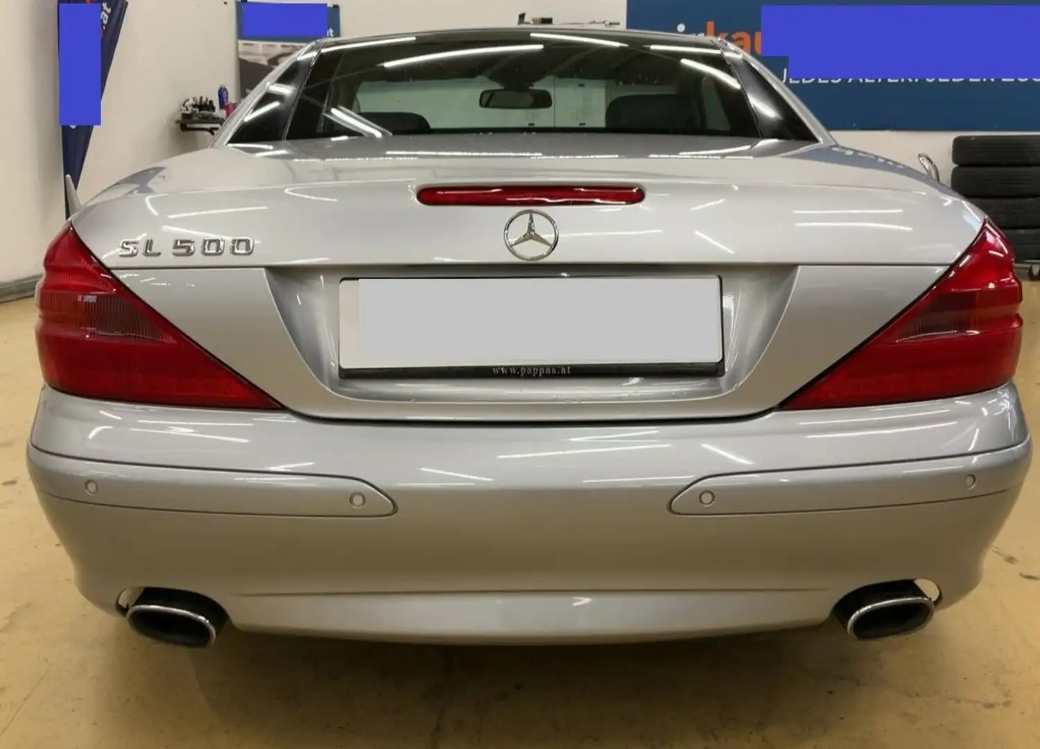Mercedes-Benz SL 500 SL 500 V8-ASI-Full Service-Top Codnizion Plateado - 2