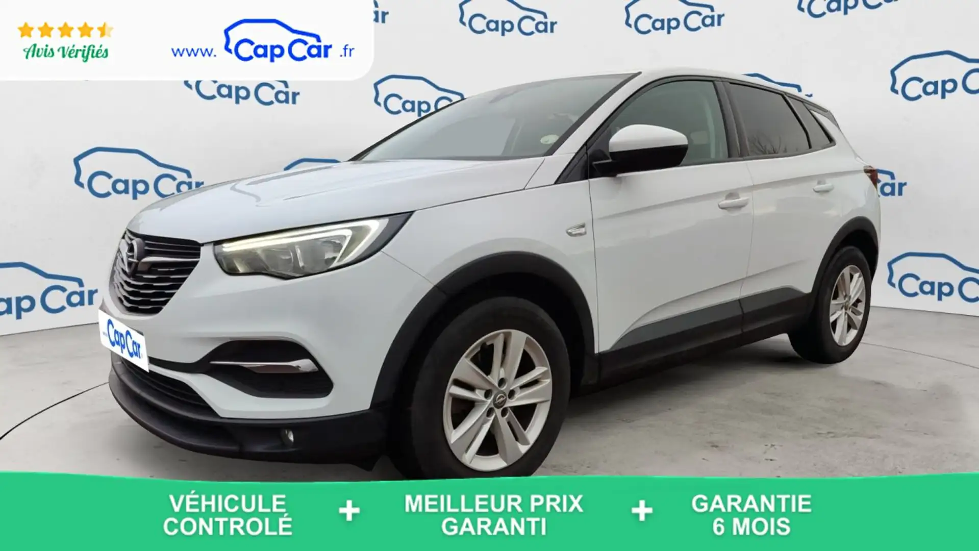 Opel Grandland X 1.5 CDTI 130 Business Edition Blanc - 1