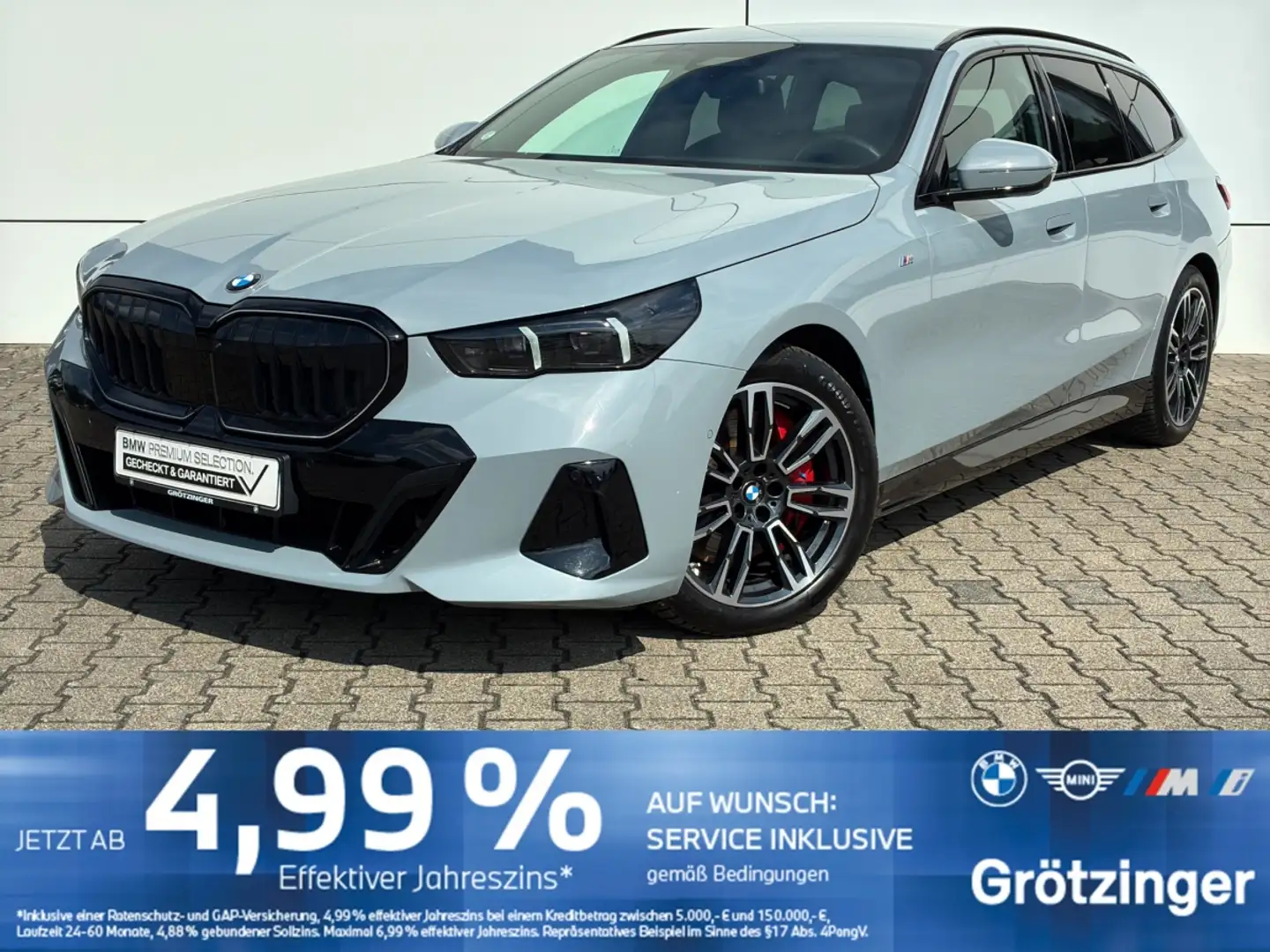 BMW 540 d xDrive Touring M Sportpaket AHK+StandHZ+B&W Gris - 1