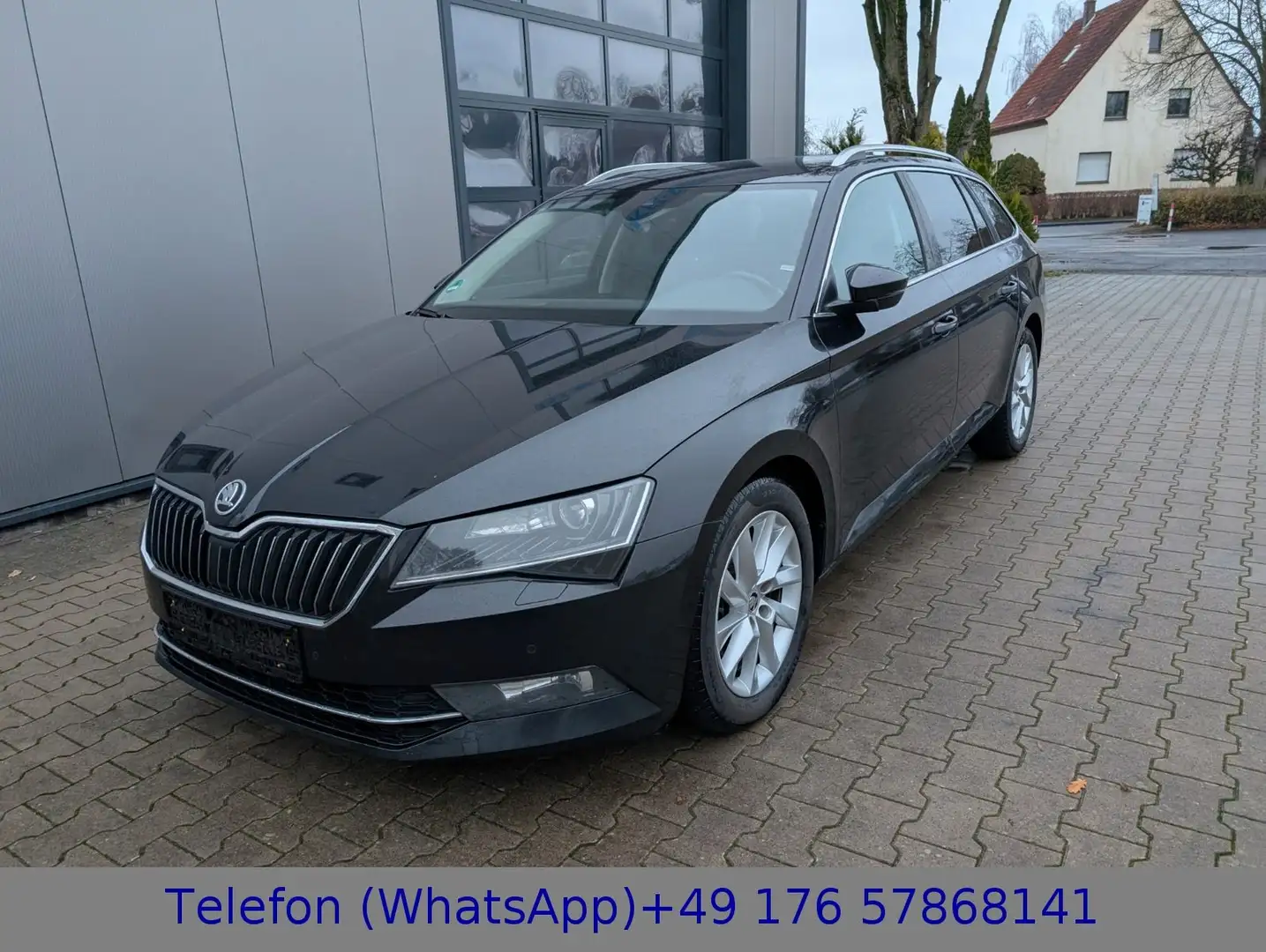 Skoda Superb Style 4x4 Leder 9998Netto Export LED DSG Schwarz - 1