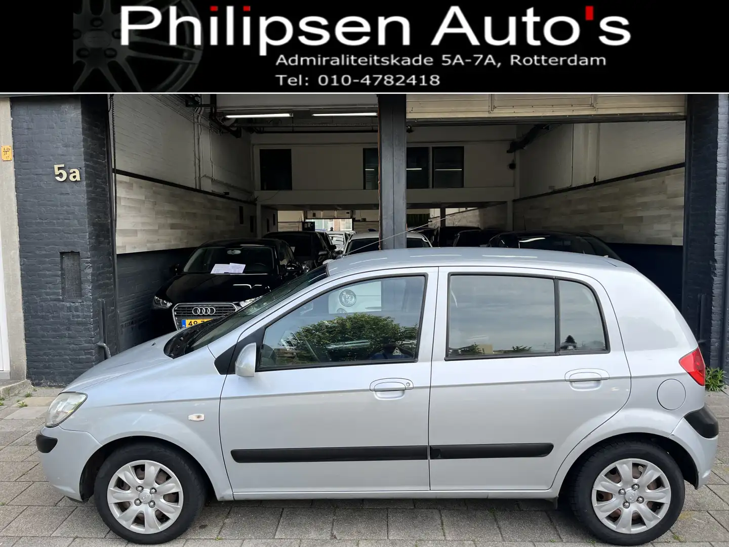 Hyundai Getz 1.4i Active Cool Grijs - 1