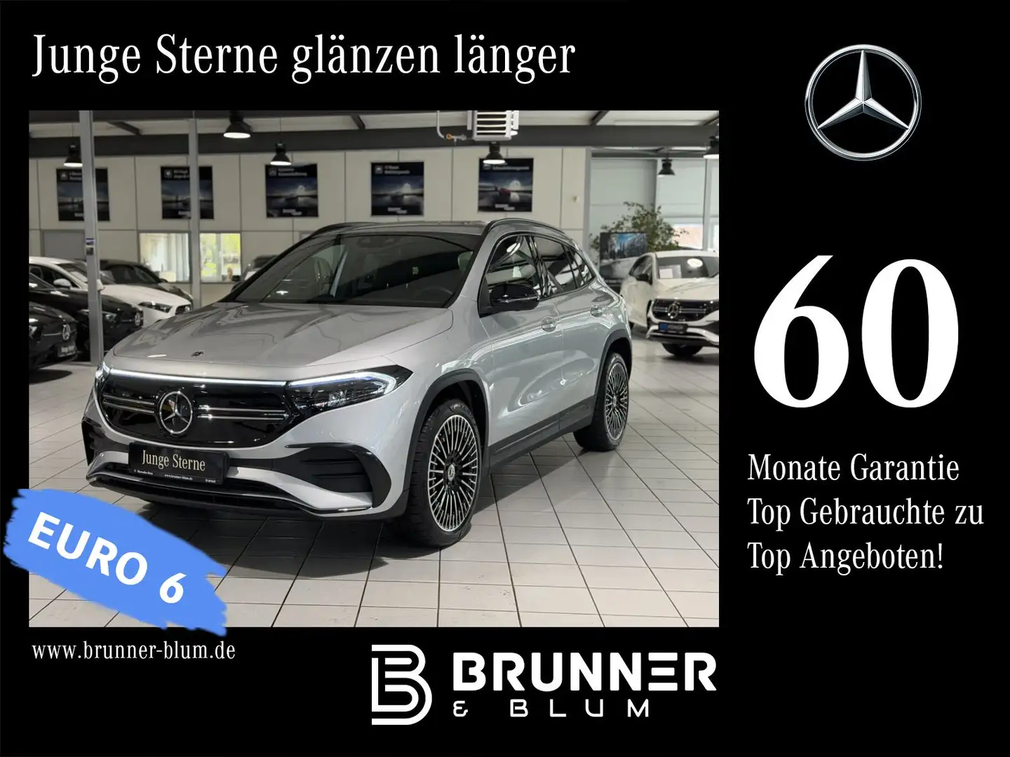Mercedes-Benz EQA 250 EQA 250 AMG,Memory,Burmester,Night,Distronic,20Z Silber - 1