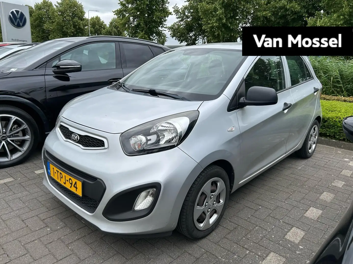 Kia Picanto 1.0 CVVT ISG Airco Grijs - 1