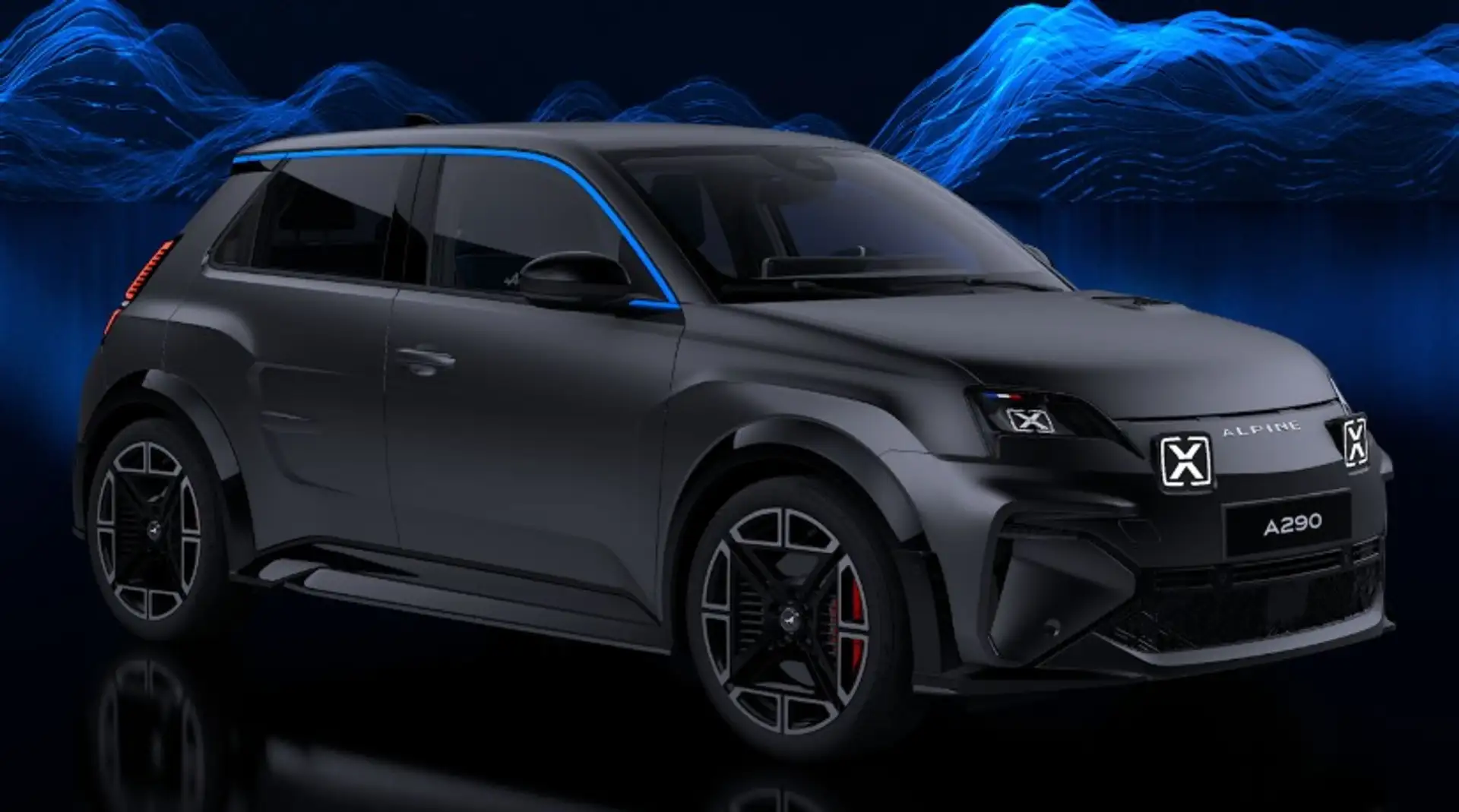 Alpine A290 GT Regensensor Traktionskontrolle LED KLIMA Grau - 2