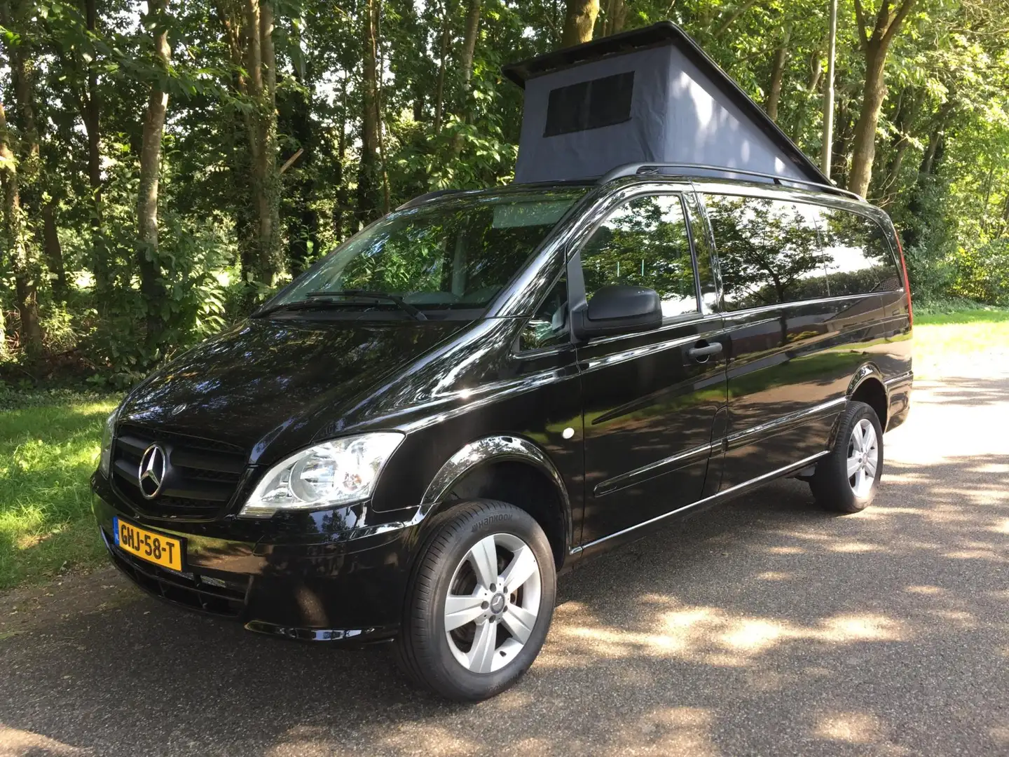 Mercedes-Benz VITO 4x4!!! 116 CDI L2 camper/personenbus 4X4 Zwart - 1