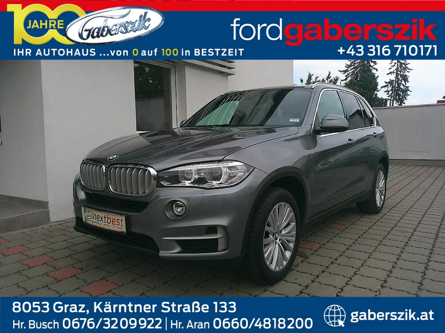 BMW X5 xDrive30d Aut. Grijs - 1