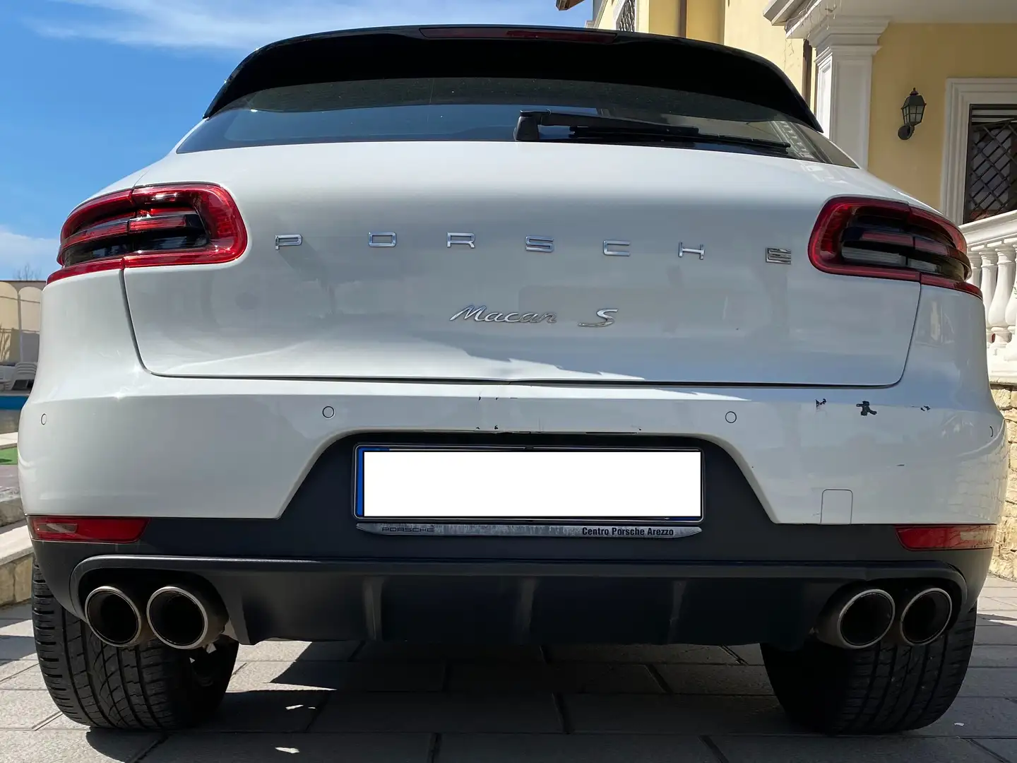 Porsche Macan Macan I 2014 3.0d S 250cv pdk Bianco - 2