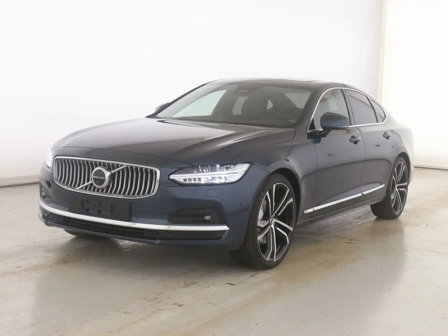 Volvo S90 B5 AWD Mild-Hybrid Diesele Ultimate Bright Modrá - 1