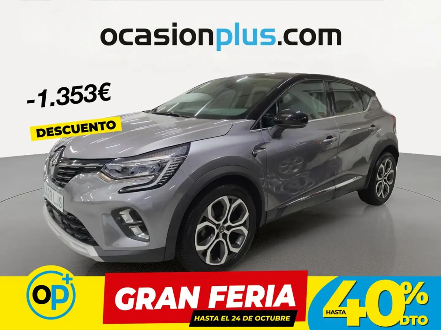 Renault Captur TCe Zen 96kW Gris - 1
