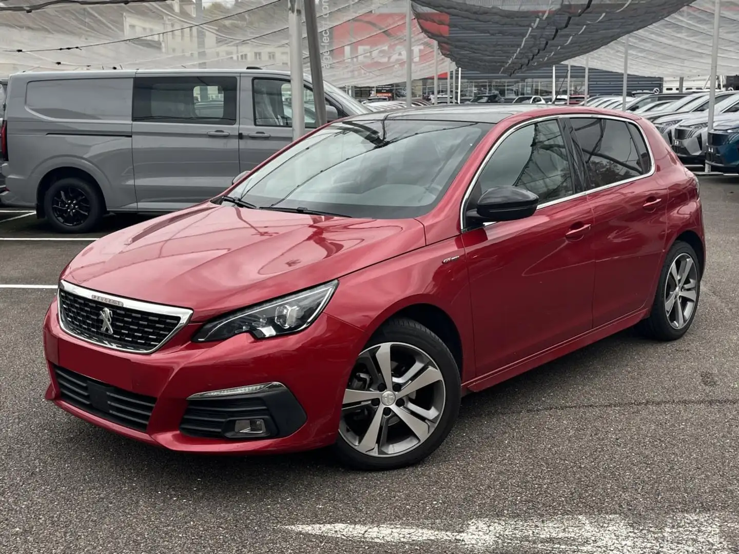 Peugeot 308 II (2) 1.5 BlueHDi S\u0026S 130 GT Line BVM6 Rojo - 1
