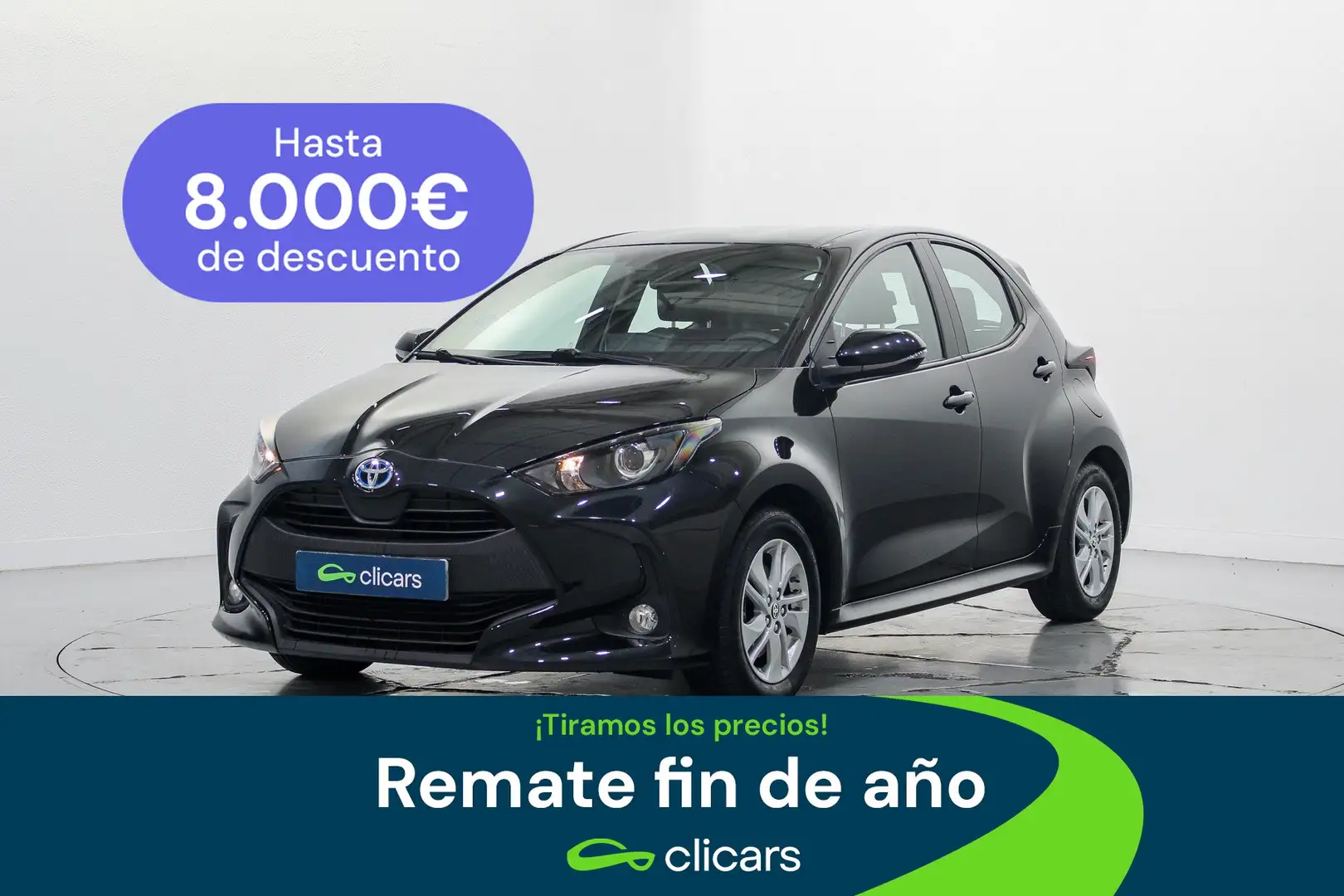 Toyota Yaris 120H 1.5 Business Plus Negro - 1