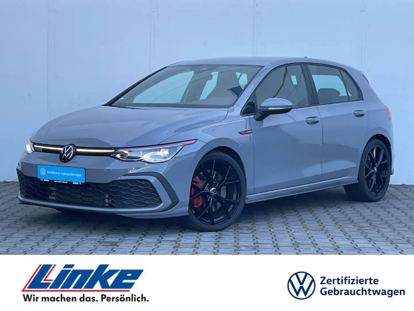 Volkswagen Golf GTI VIII 2.0TSI DSG AHK/Kamera/H&K/IQ.Light/Navi/App-C Grau - 1