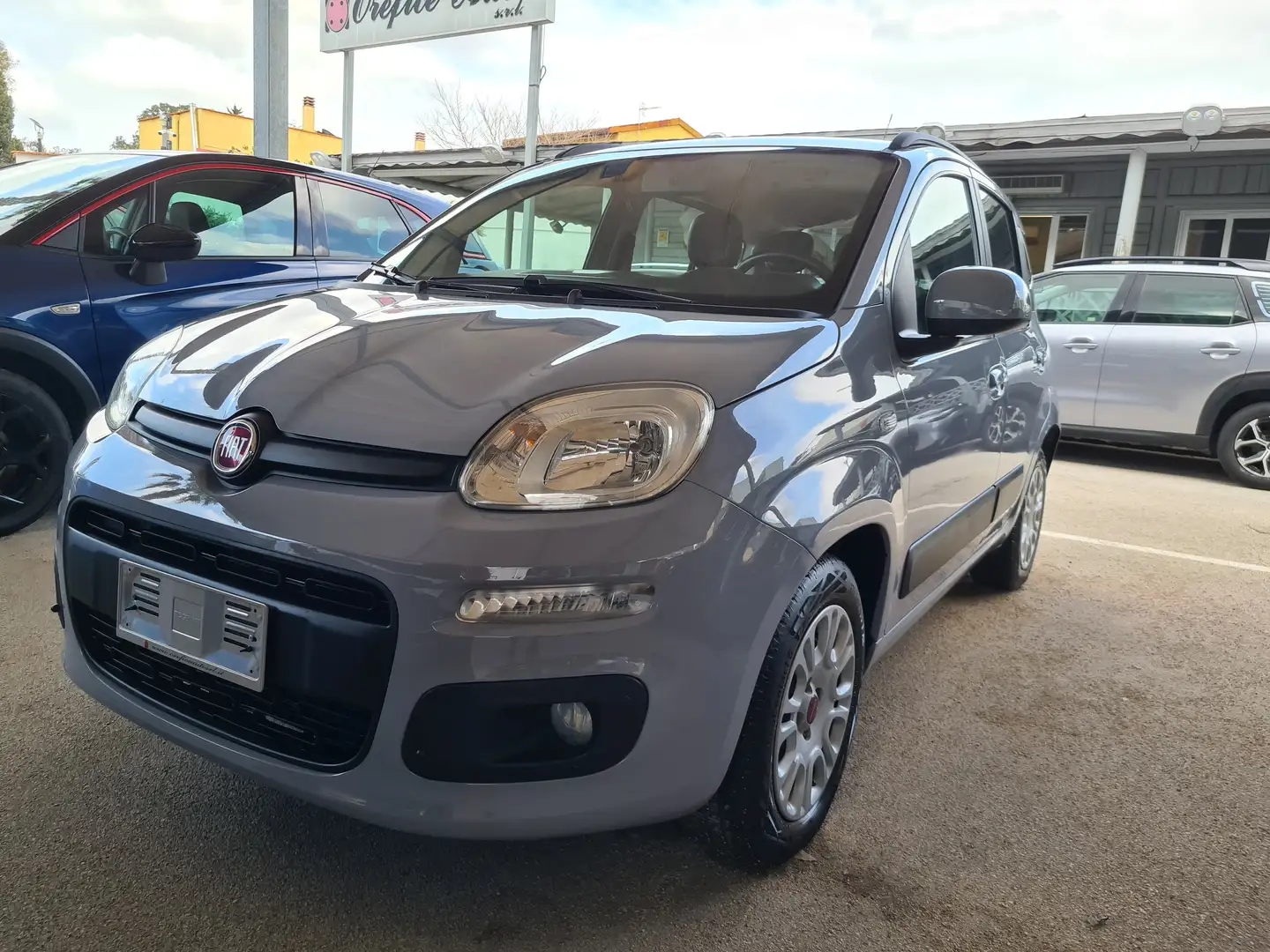 Fiat Panda 1.2 Lounge KM CERTIFICATI Grigio - 1