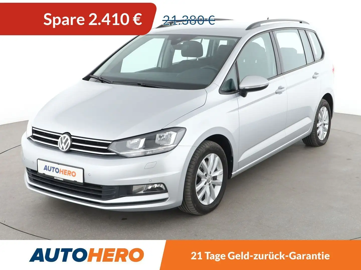 Volkswagen Touran 2.0 TDI Comfortline BlueMotion Tech Aut.*NAVI*ACC* Grau - 1
