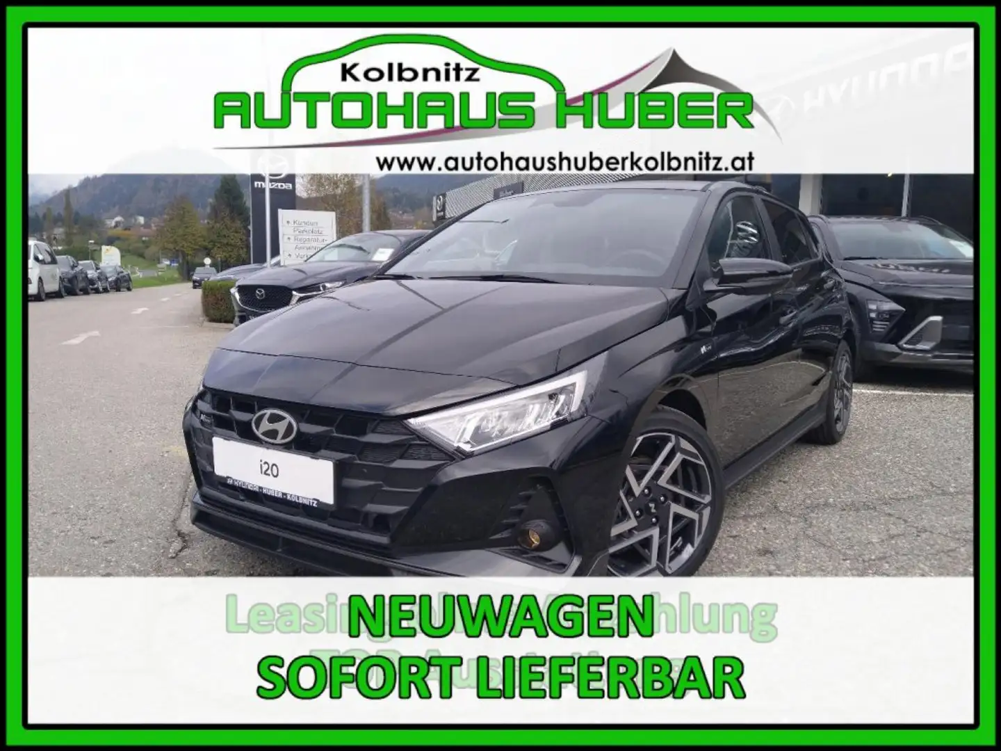 Hyundai i20 N Line 1.0 T-GDI BOSE Schwarz - 1