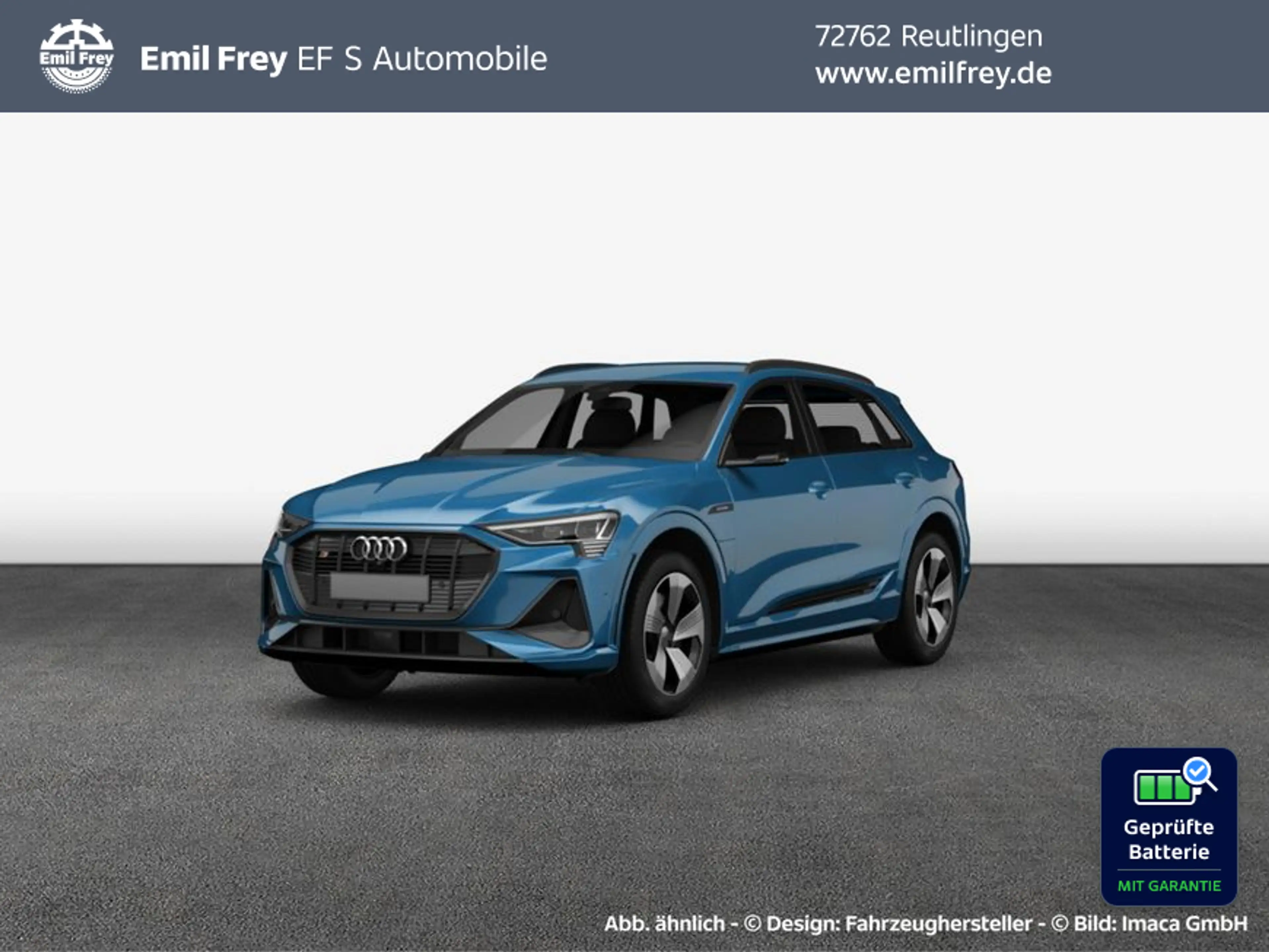 Audi e-tron 55 quattro advanced HUD