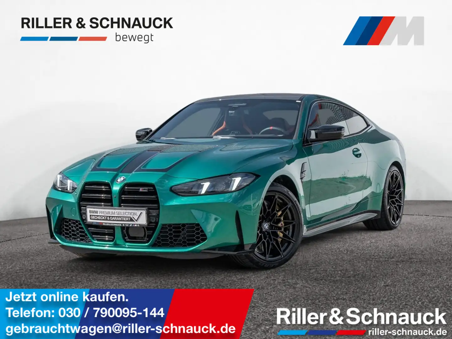 BMW M4 Comp.xDrive CARBON SCHALE+KERAMIK BREMSE Grün - 1