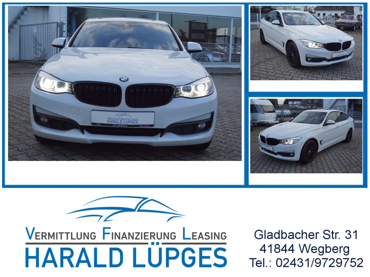 BMW 318 d, Automatik, Leder, Pano, Navi Weiß - 1