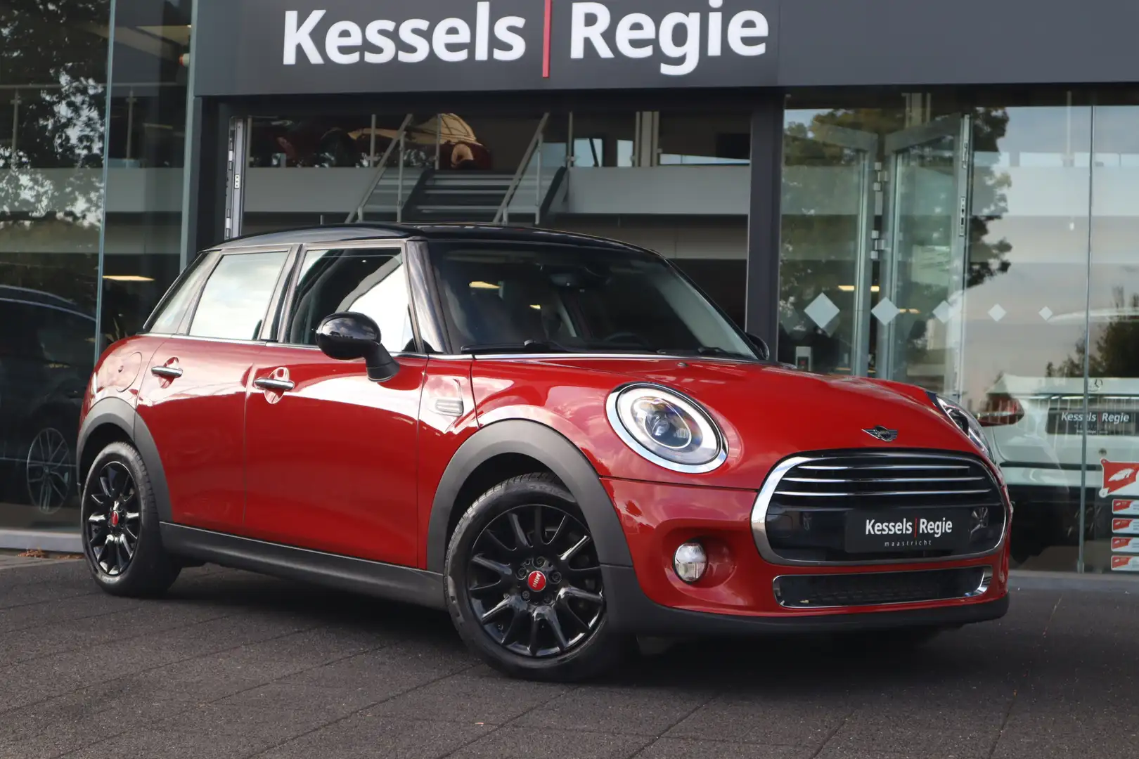 MINI Cooper Mini 1.5 Chili LED Stoelverwarming Sensoren Clima Rouge - 1