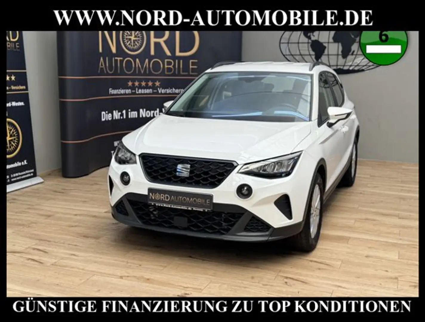 SEAT Arona Style 1.0 TGI Navi/LED/Spurhalte Style bijela - 1