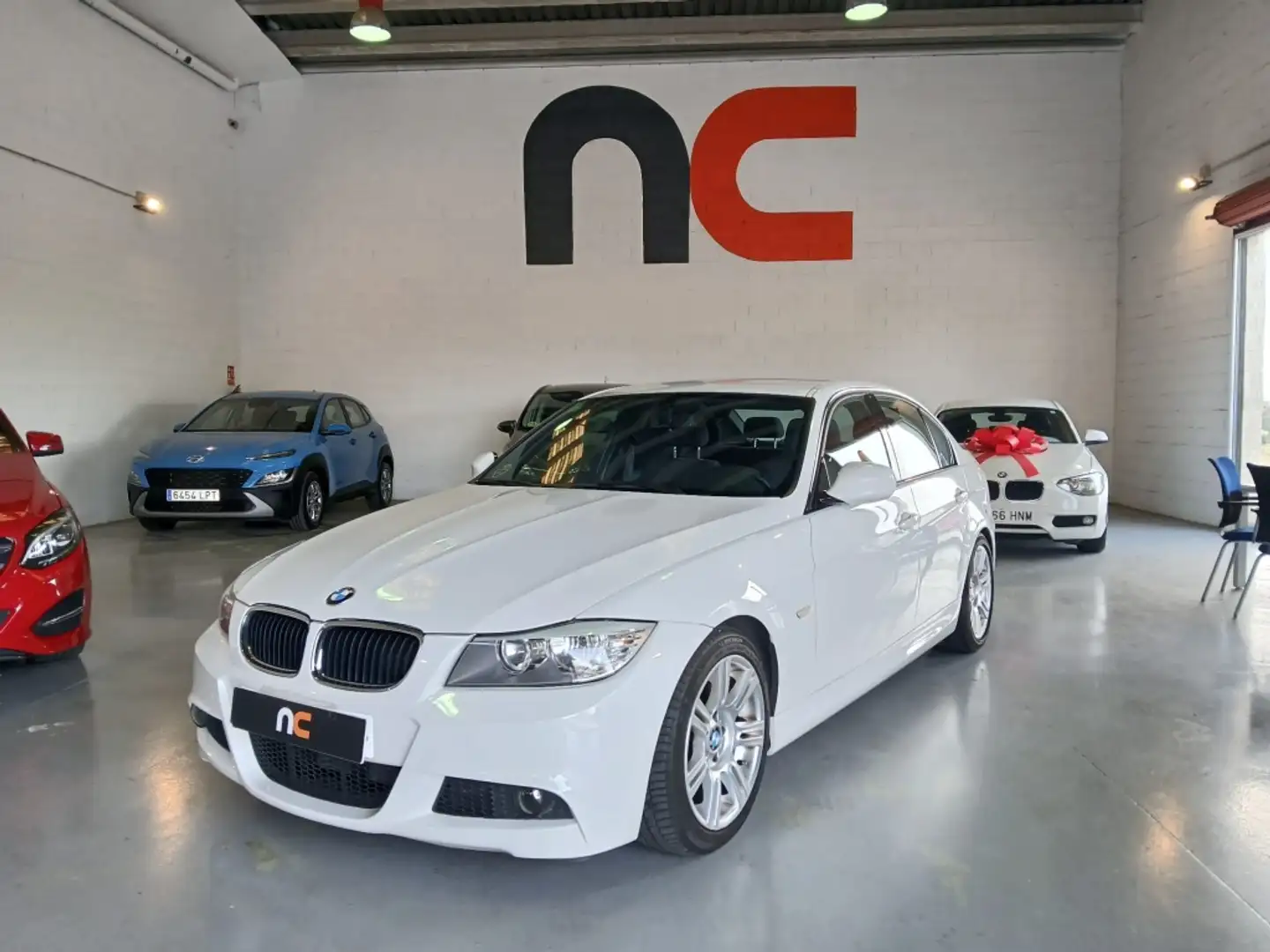 BMW 320 320d Blanc - 1