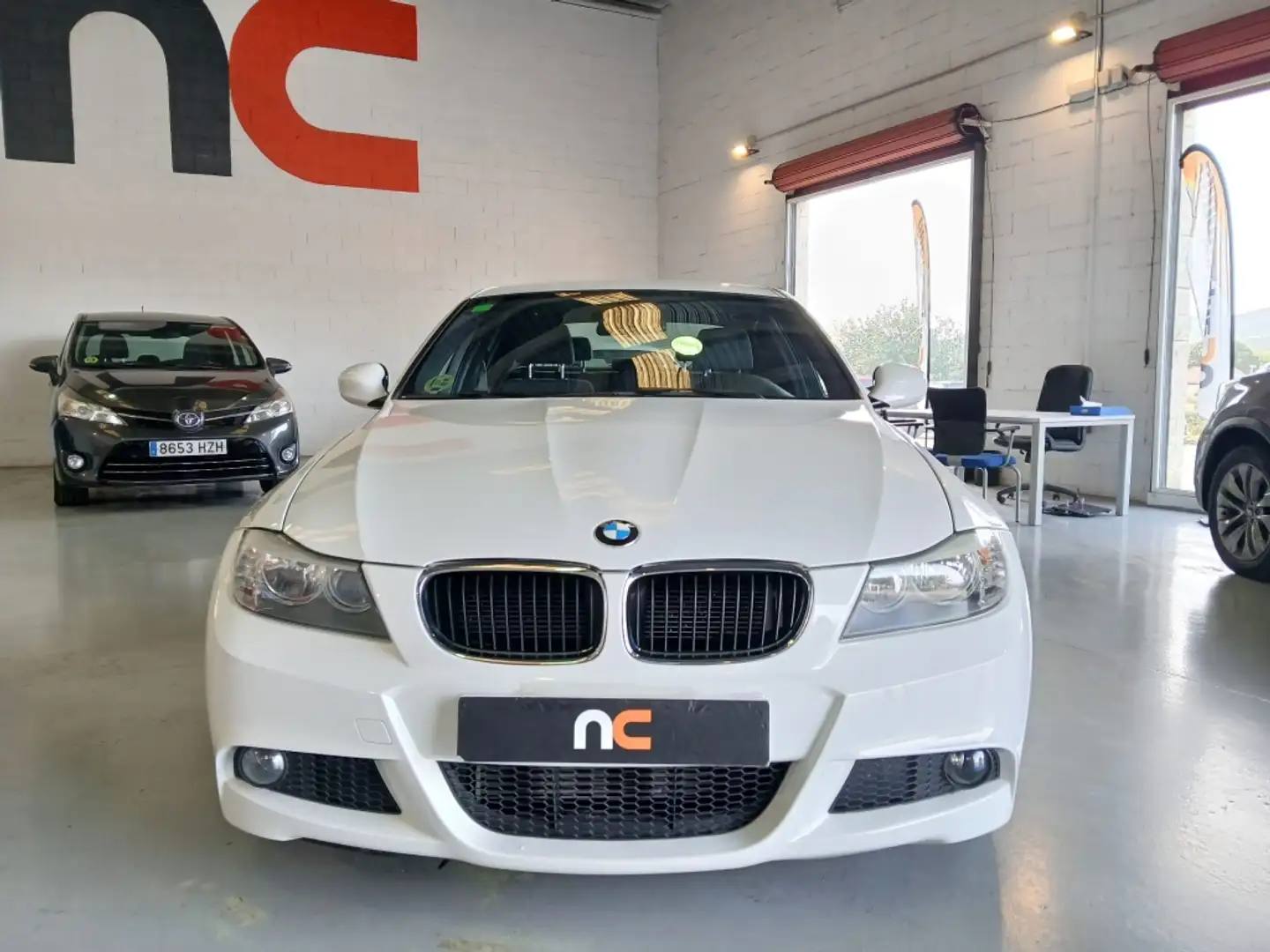 BMW 320 320d Blanc - 2