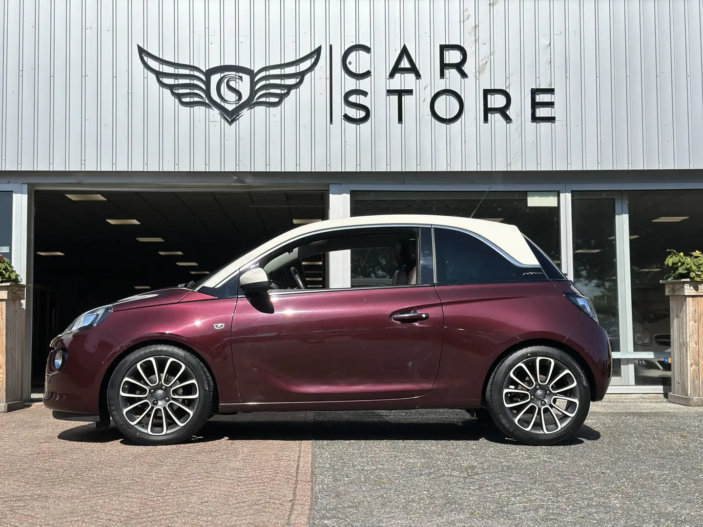 Opel Adam 1.2 Slam |PANO|CLIMA|STOEL+STUUR VWM|DEALER OH Paars - 2