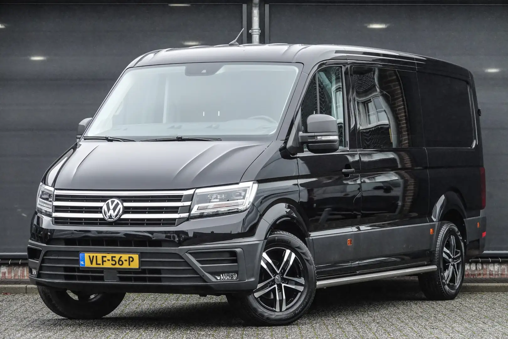Volkswagen Crafter L3H2 2.0Tdi 177Pk Aut. | Dubbele Cabine | Trekhaak Fekete - 1