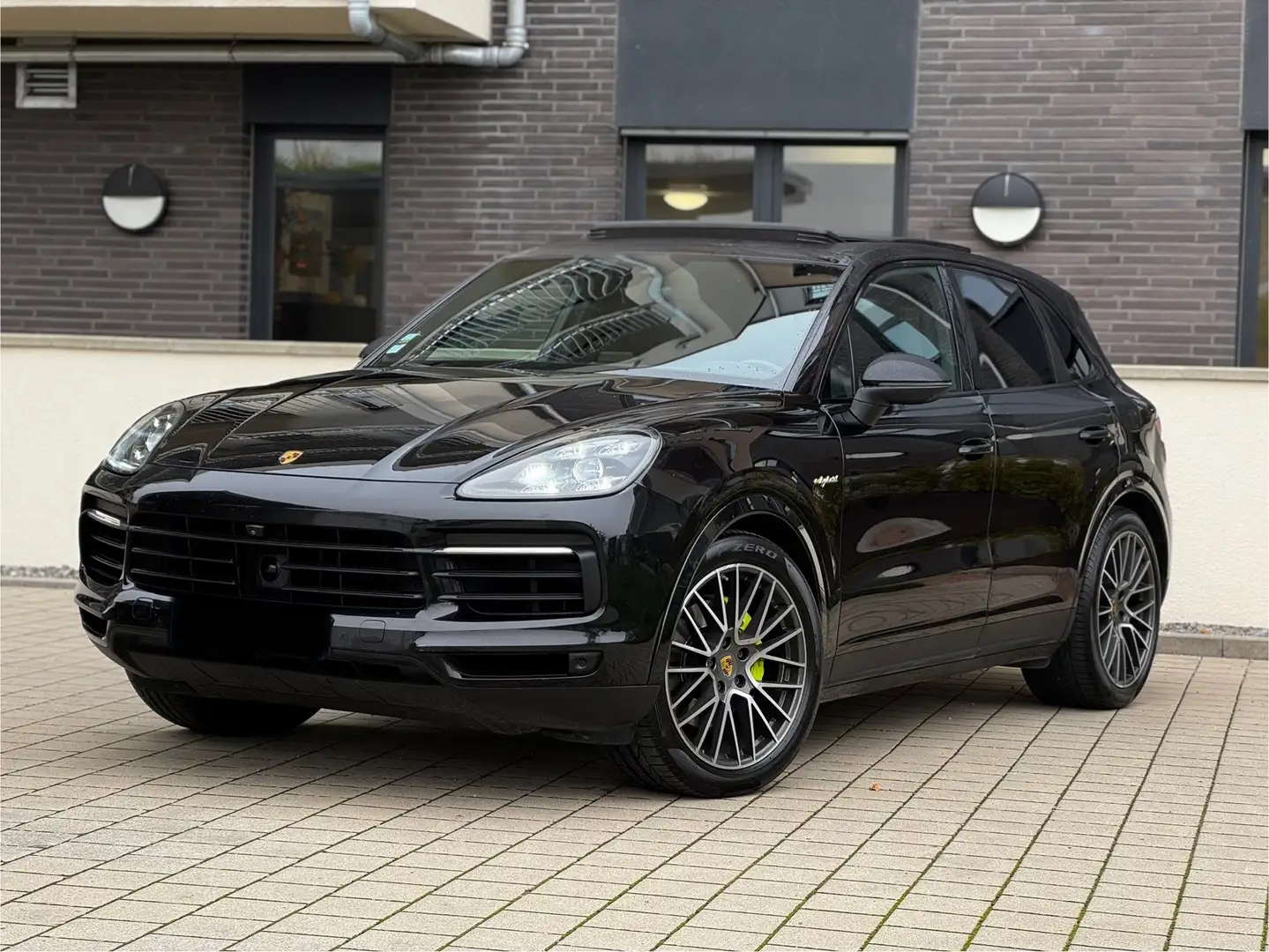 Porsche Cayenne 3.0 V6 E-Hybrid Black edition Chrono sport Matrix Schwarz - 2