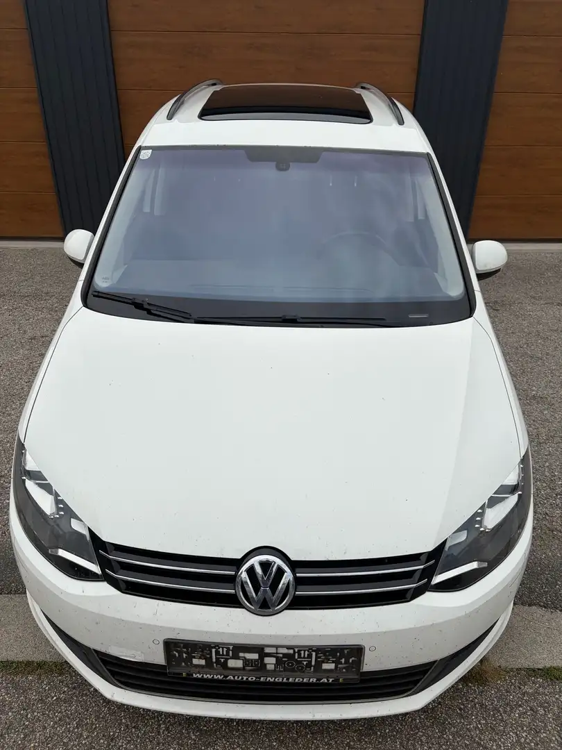 Volkswagen Sharan Trendline BMT 2,0 TDI DPF Weiß - 2