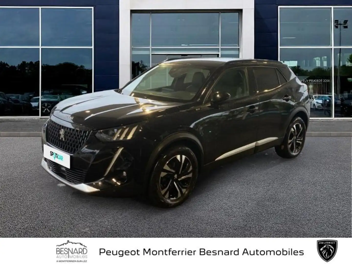 Peugeot 2008 1.2 PureTech 130ch S\u0026S GT EAT8 Noir - 1
