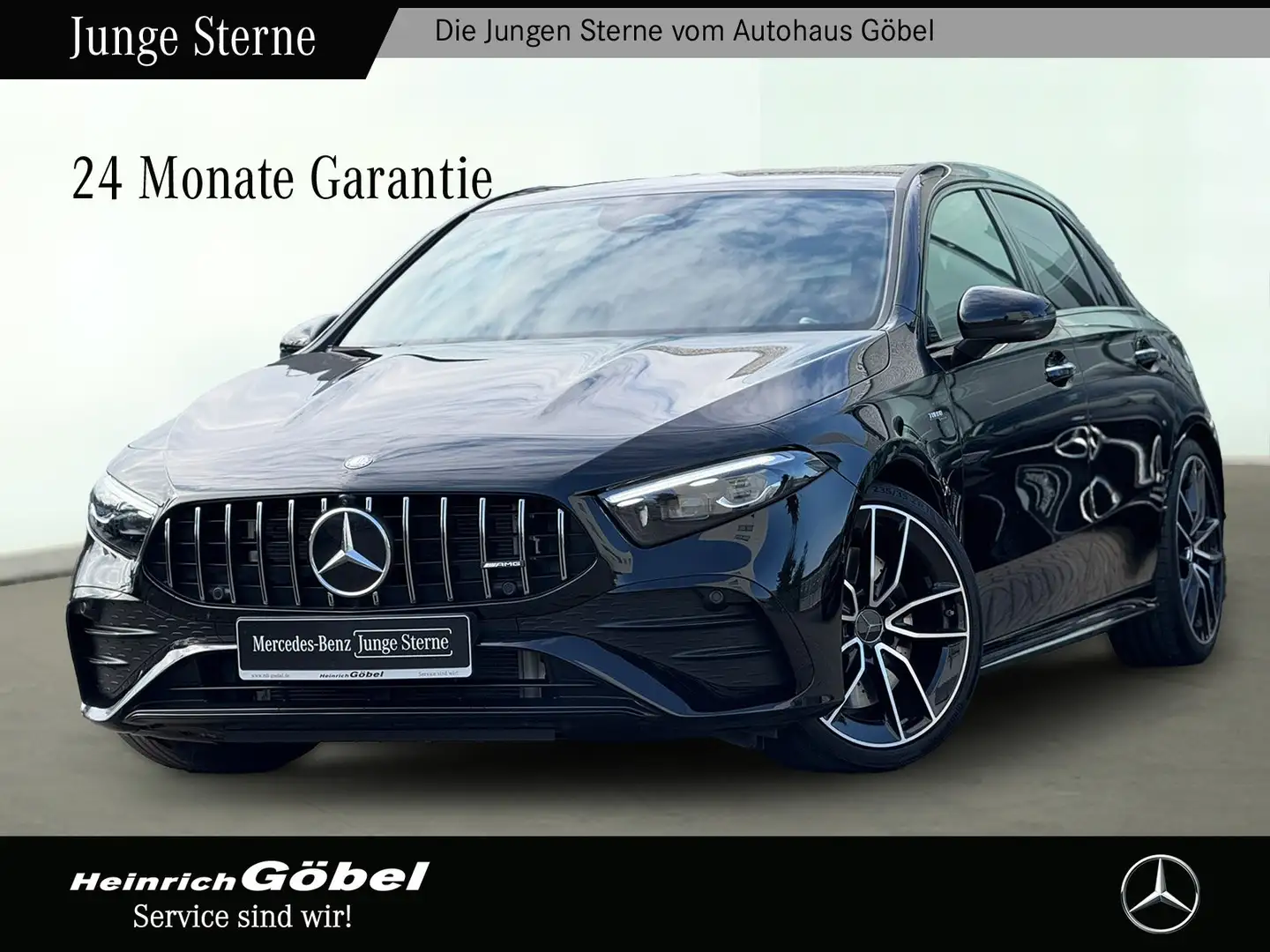 Mercedes-Benz A 35 AMG AMG A 35 4M BURMESTER*TOTWINKEL*360°*MULTIBEAM* Schwarz - 1