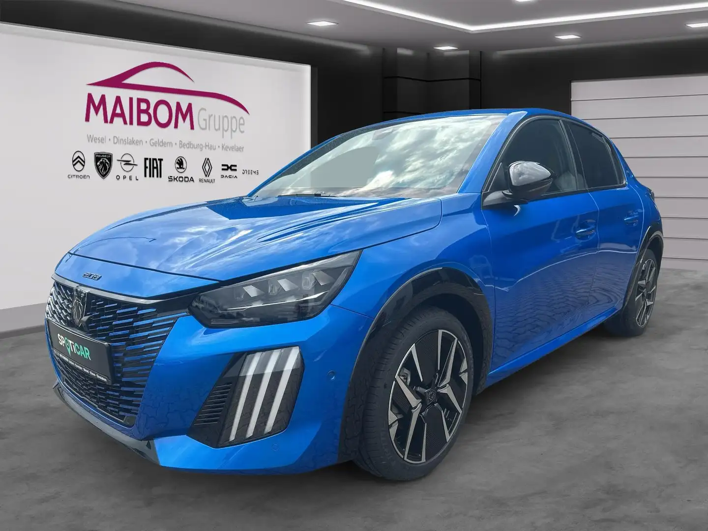 Peugeot 208 GT 100 ++ € 7. 2 1 0,- gespart ++ Blau - 1