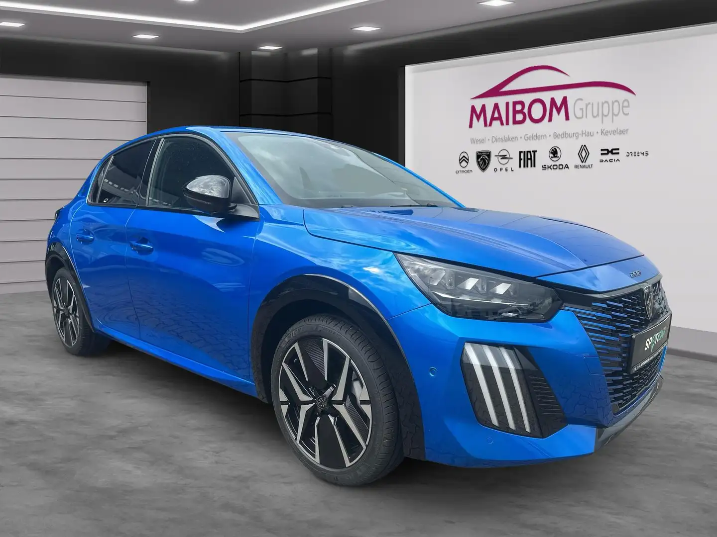 Peugeot 208 GT 100 ++ € 7. 2 1 0,- gespart ++ Blau - 2