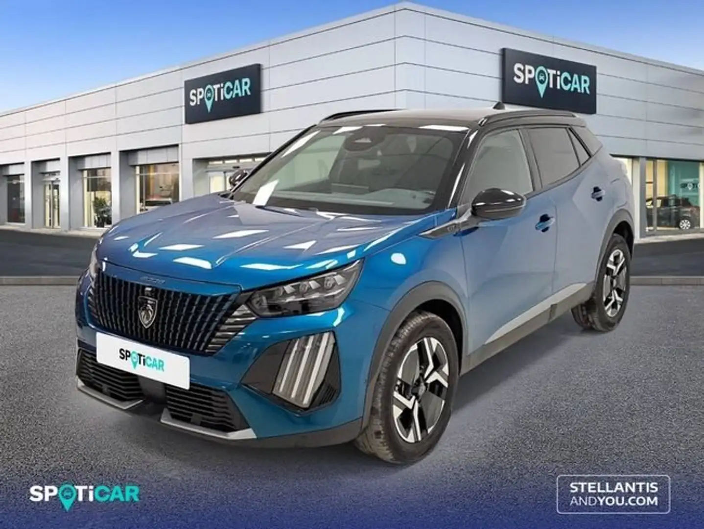 Peugeot 2008 N Hybrid 145 eDCS6 GT Azul - 1