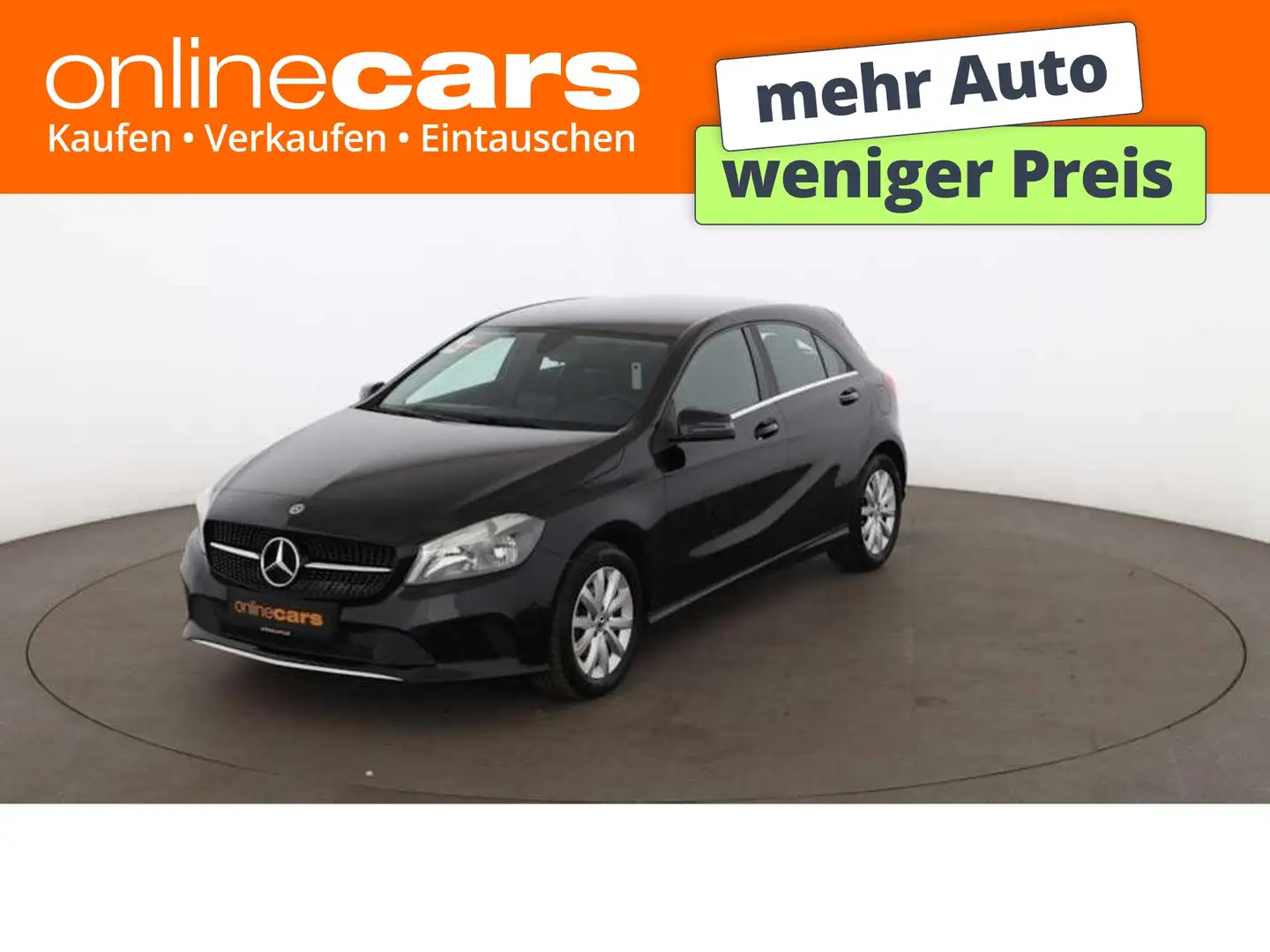 Mercedes-Benz A 180 d Aut LEDER SPORTSITZE SITZHZG PARKHILFE Schwarz - 1