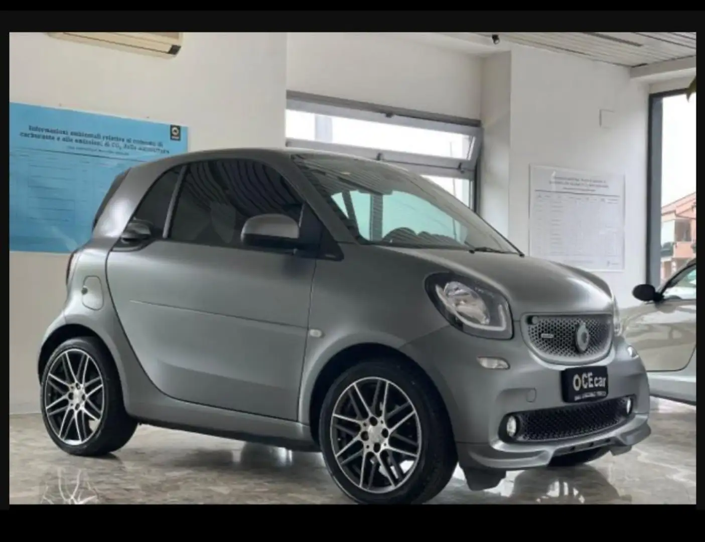 smart forTwo Fortwo III 0.9 t Brabus Xclusive 109cv twinamic Grey - 1