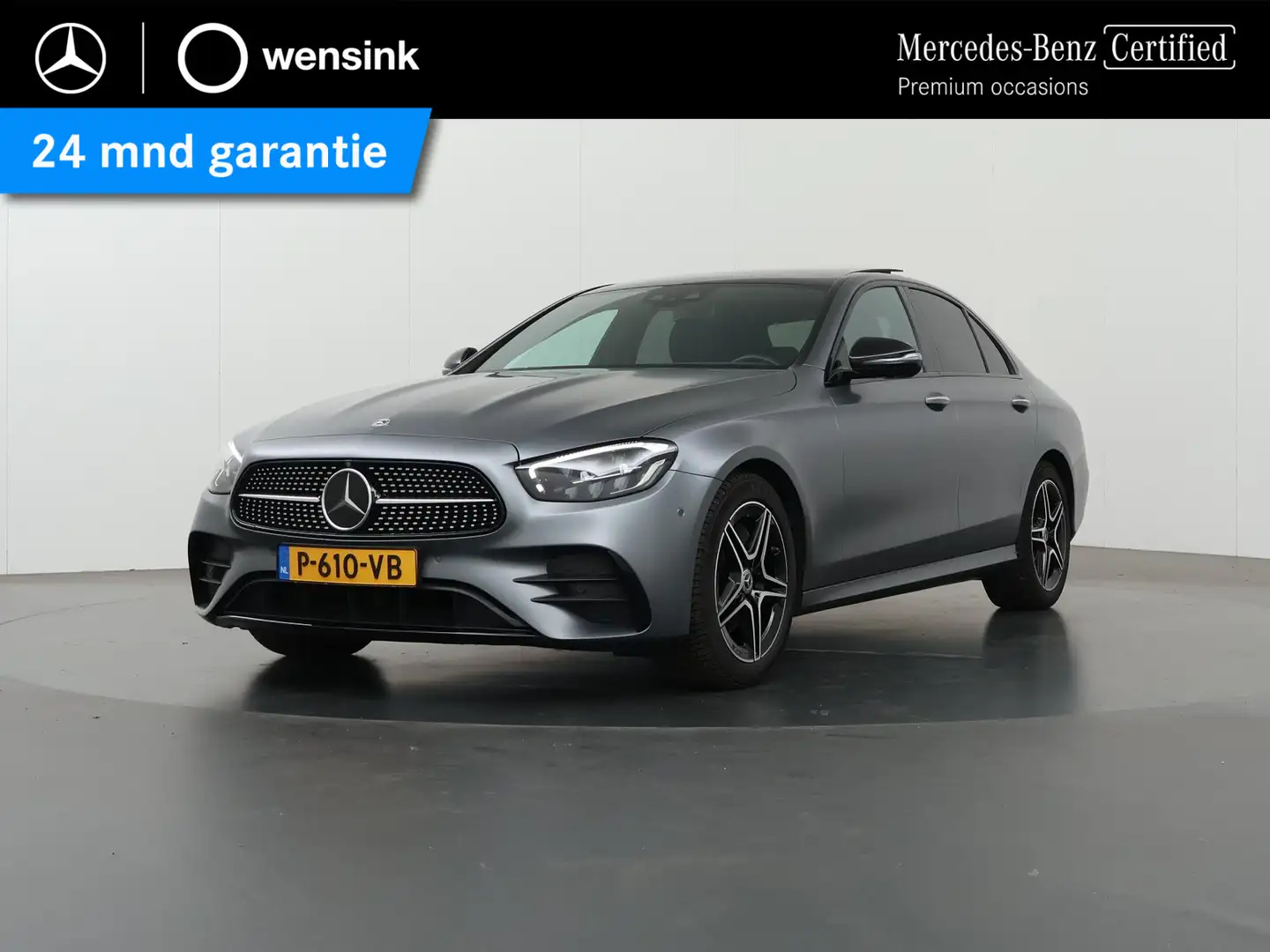 Mercedes-Benz E 200 Business Solution | AMG | Panoramadak | Rijassiste Grau - 1
