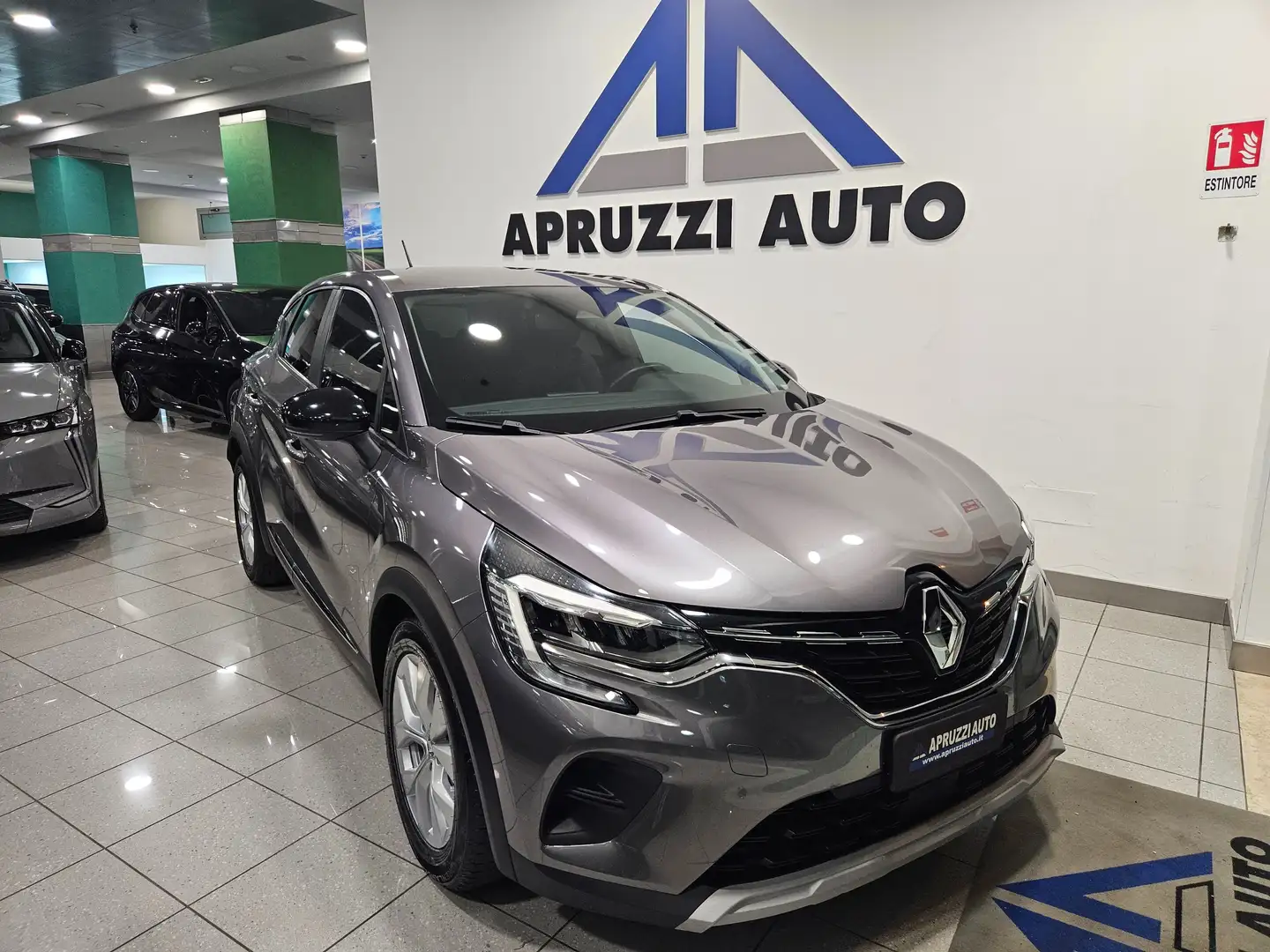 Renault Captur 1.5 blue dci Intens 115cv edc AUTO NAVI SENSORI Grigio - 1
