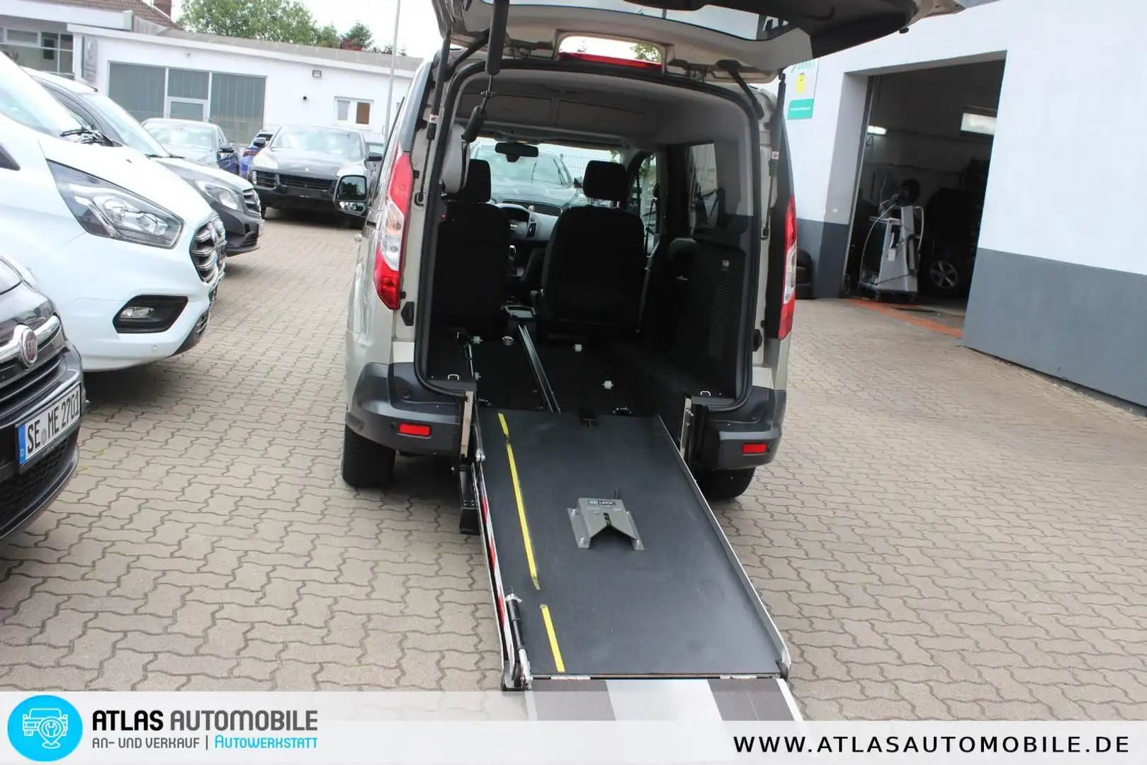 Ford Transit Courier 1.6 Aut Rollstuhl-Rampe Gris - 2