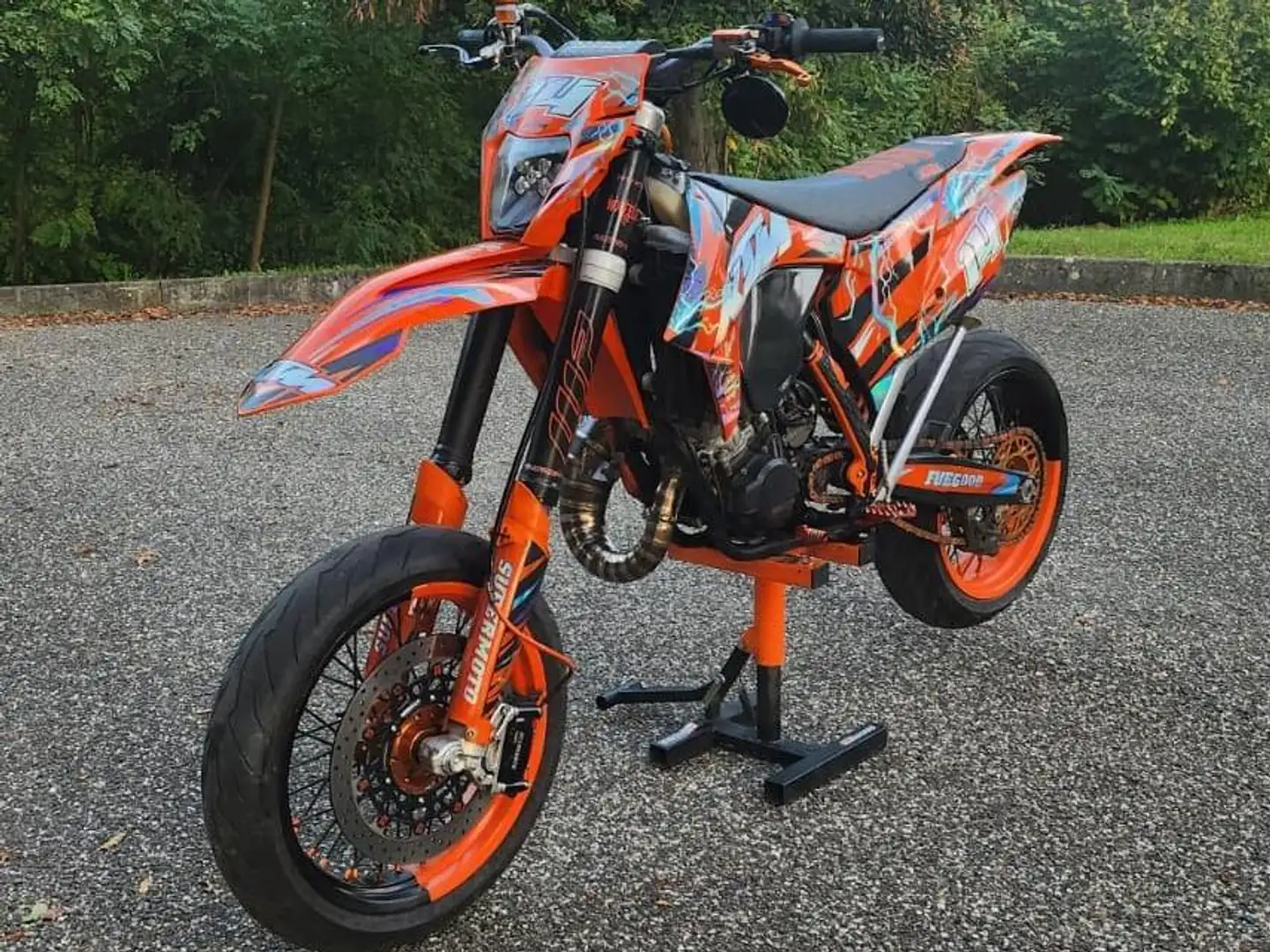 KTM 125 EXC Oranžová - 1