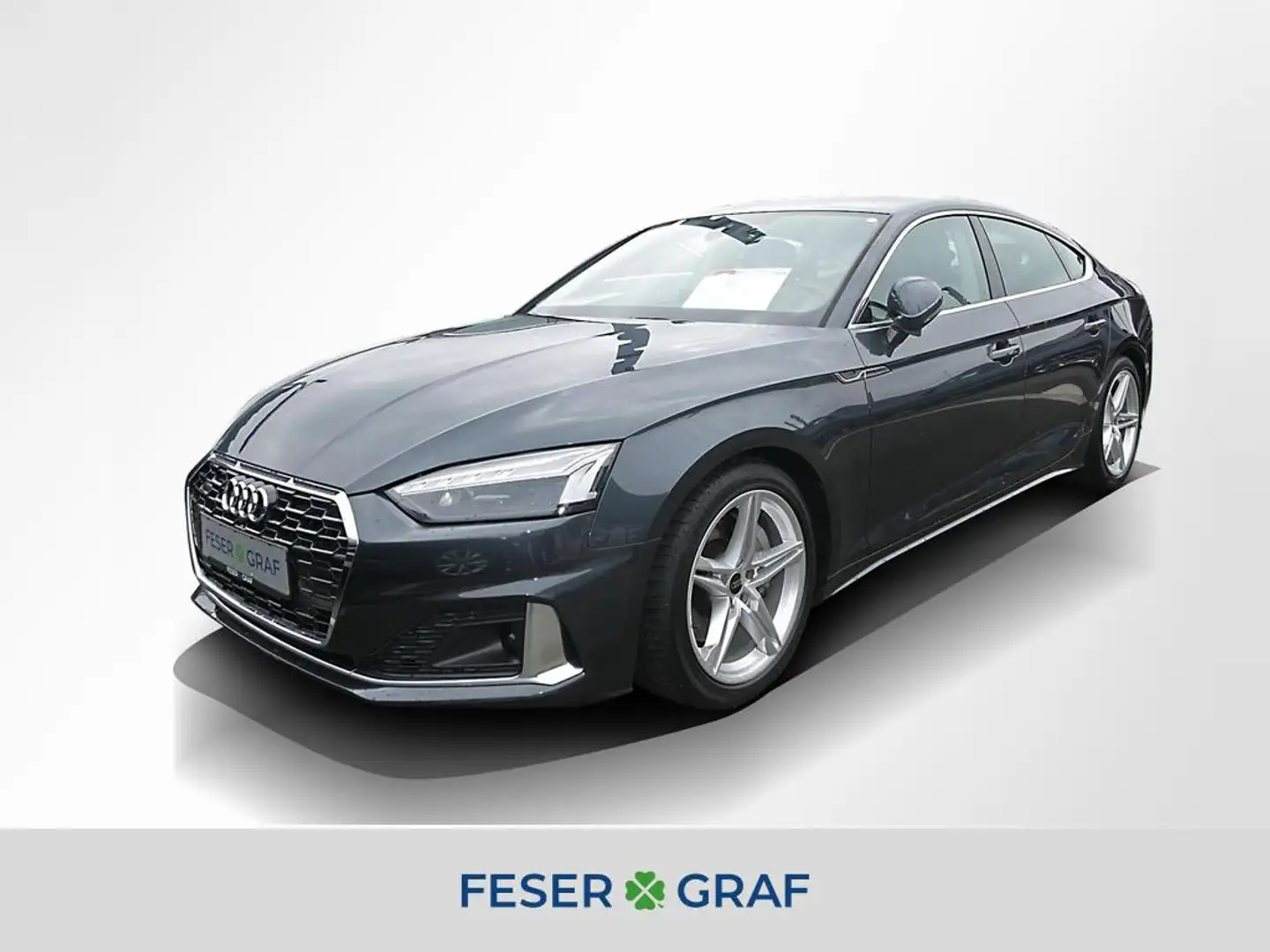 Audi A5 Sportback 45 TFSI qu. advanced AHK Matrix Nav Gris - 1