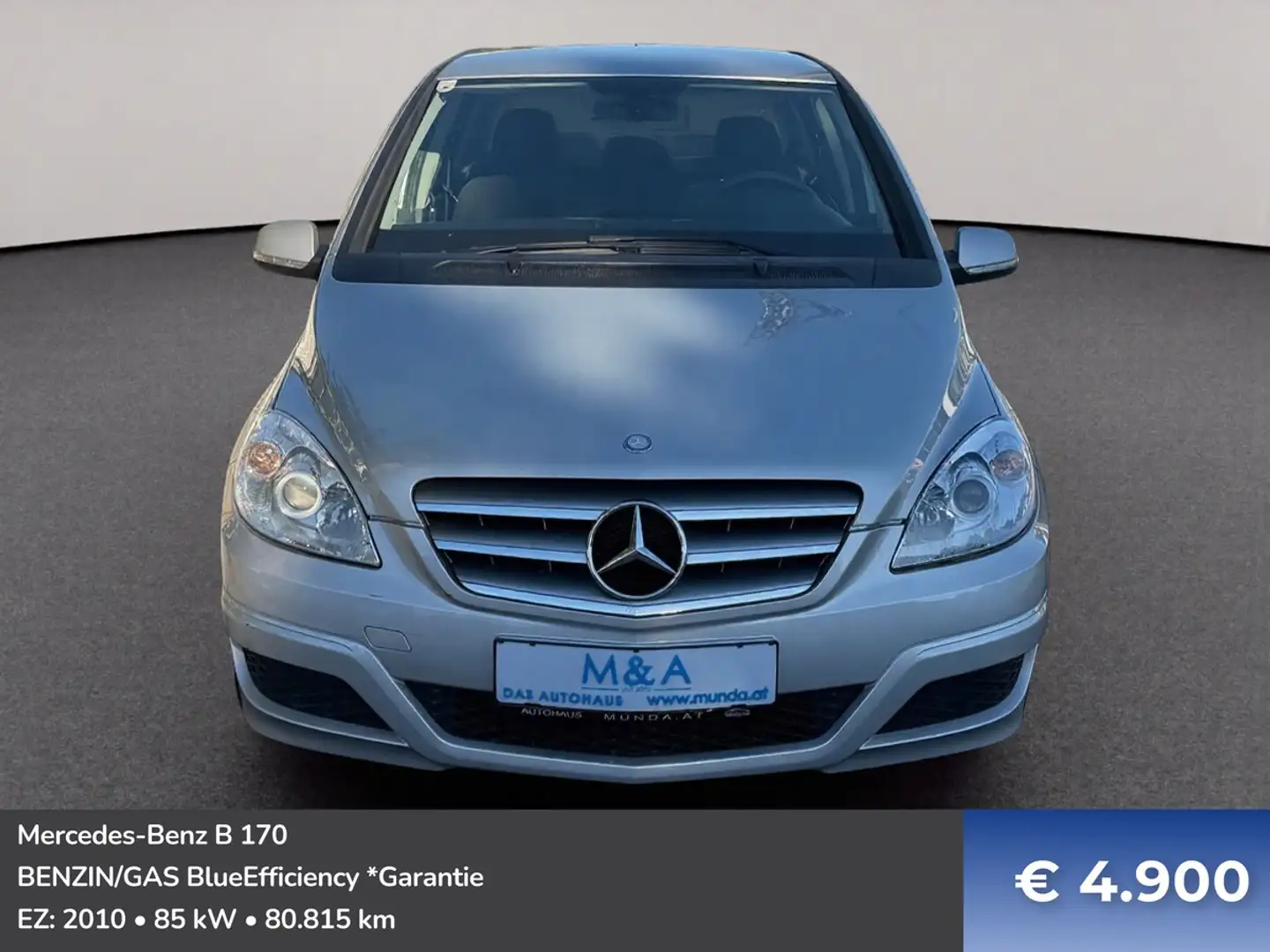 Mercedes-Benz B 170 BENZIN/GAS BlueEfficiency *Garantie Silber - 2